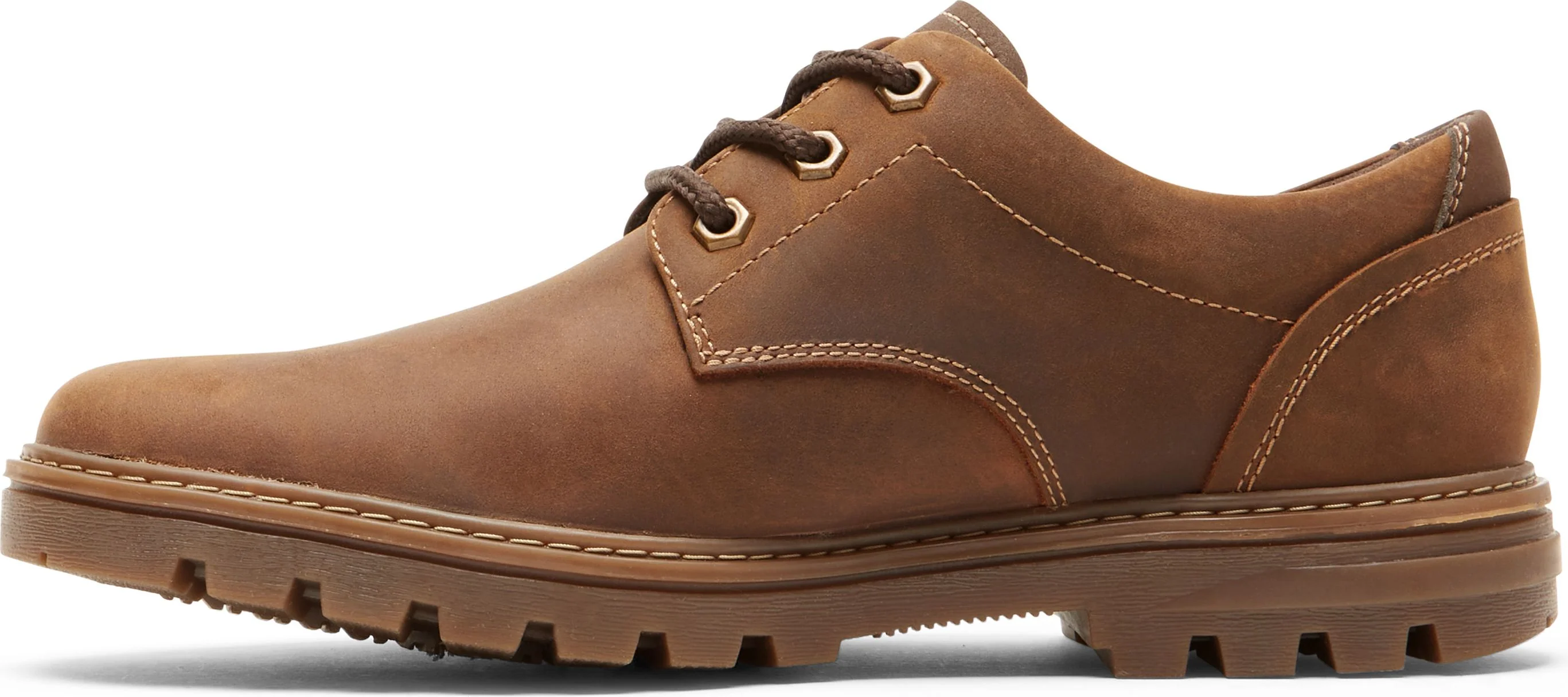 Weather Or Not Plain Toe Oxford New Tan - Wide - Image 3
