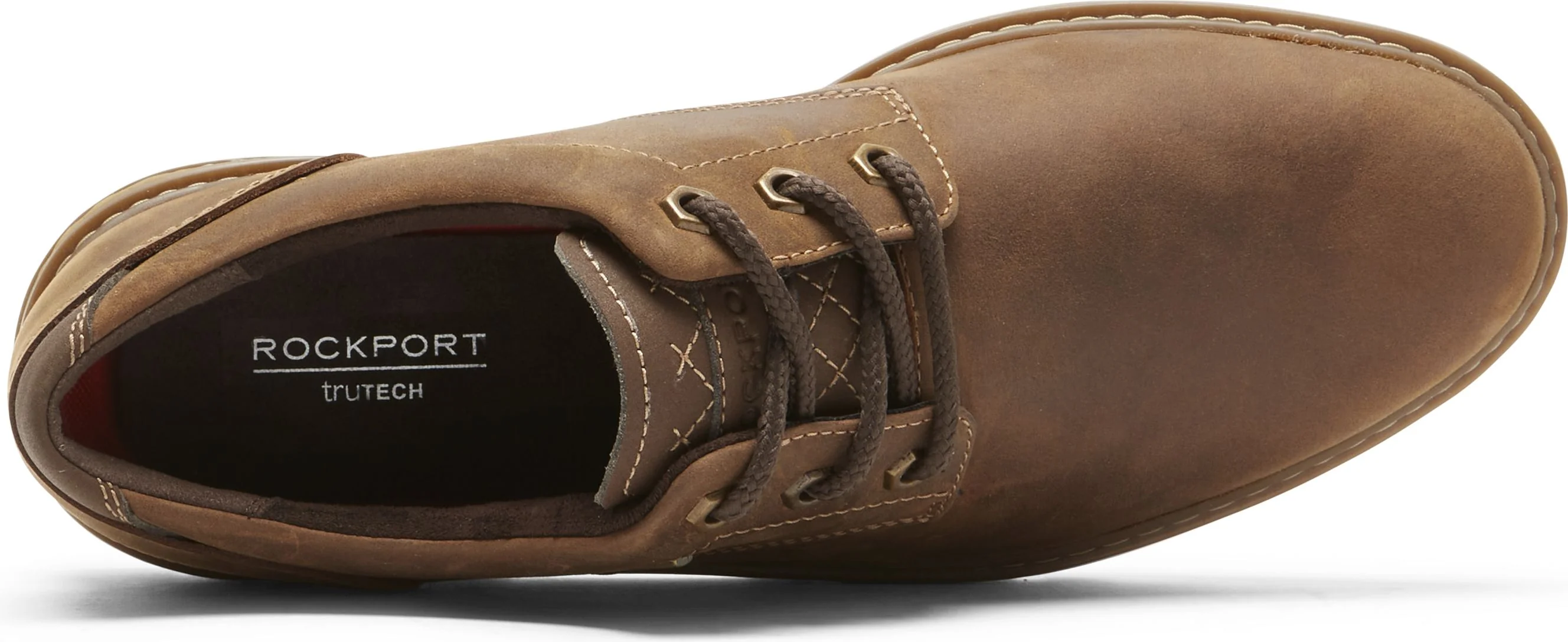 Weather Or Not Plain Toe Oxford New Tan - Wide - Image 4