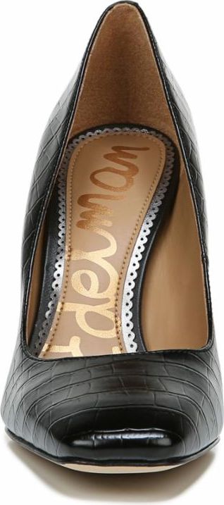 Beth Black Lucea Dress Crocodile Leather - Image 2