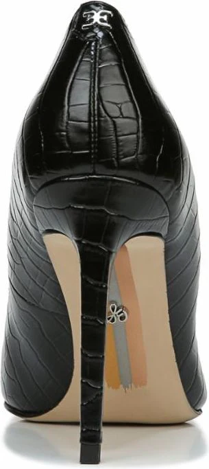 Beth Black Lucea Dress Crocodile Leather - Image 5