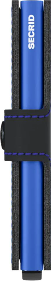 Miniwallet Matte Black & Blue - Image 2