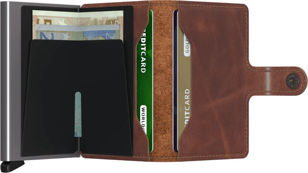 Miniwallet Vintage Brown - Image 3