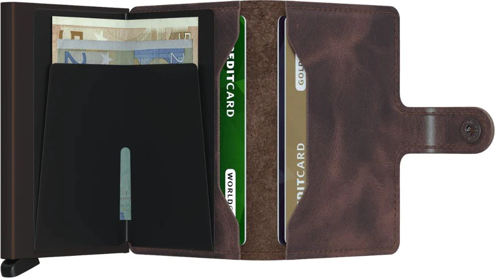Miniwallet Vintage Chocolate - Image 3