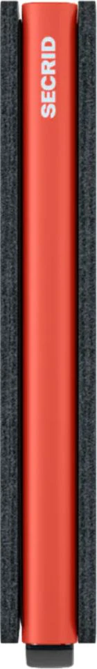 Slimwallet Matte Nightblue & Orange - Image 2