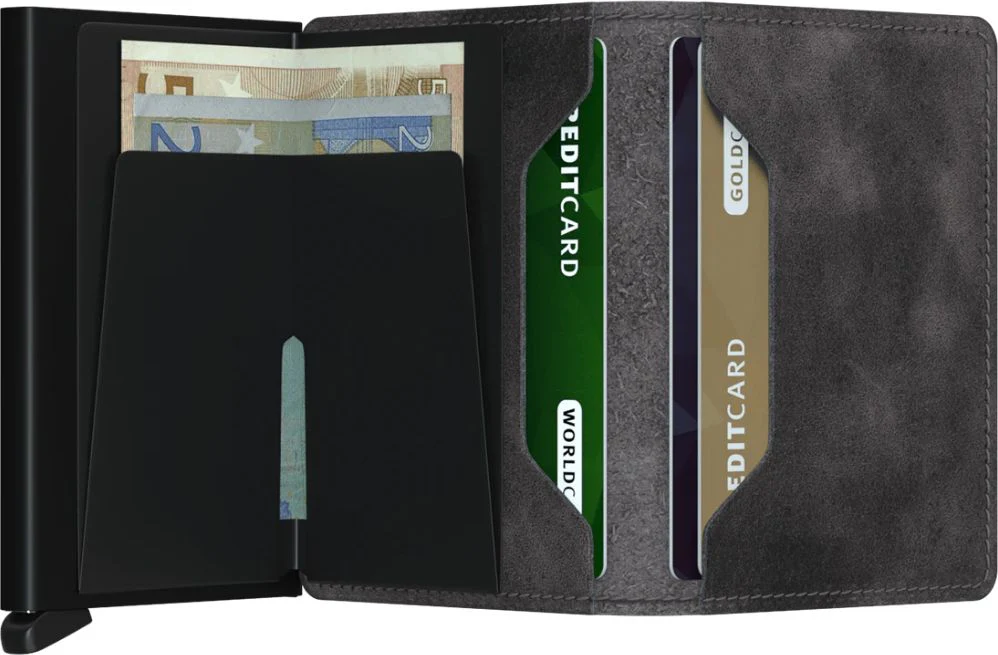 Slimwallet Vintage Grey-black - Image 3