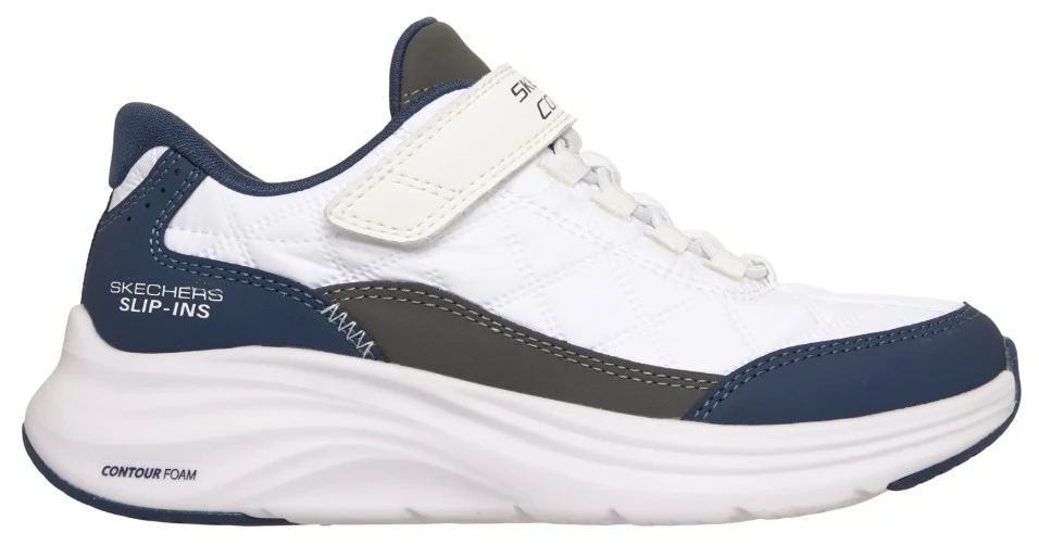 Slip-ins Contour Foam-cozy Fit White/Navy - Image 2