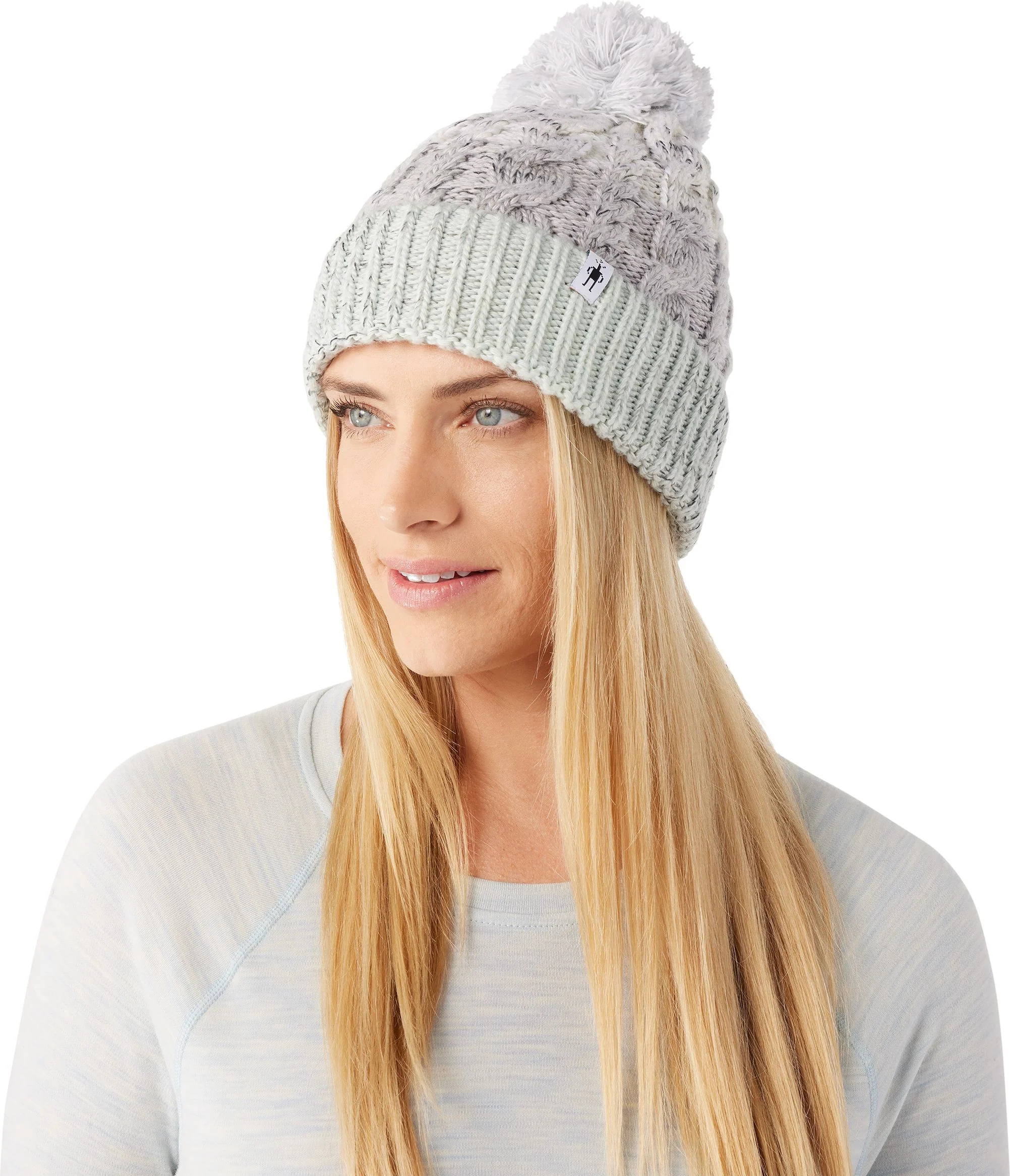 Isto Retro Beanie Bleached Aqu - Image 2