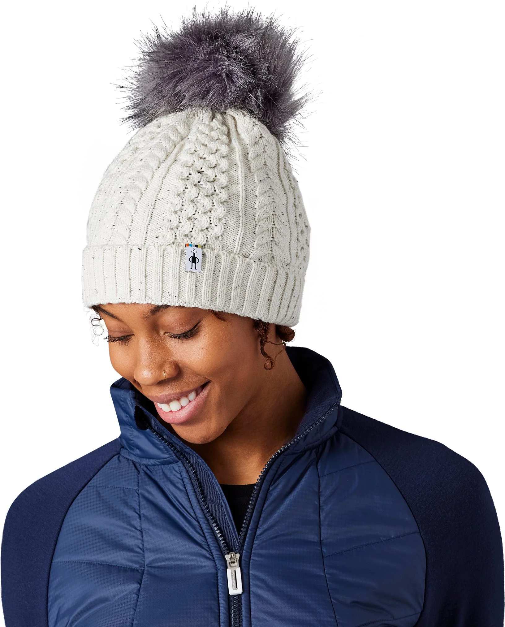 Lodge Girl Beanie Natural Done - Image 2