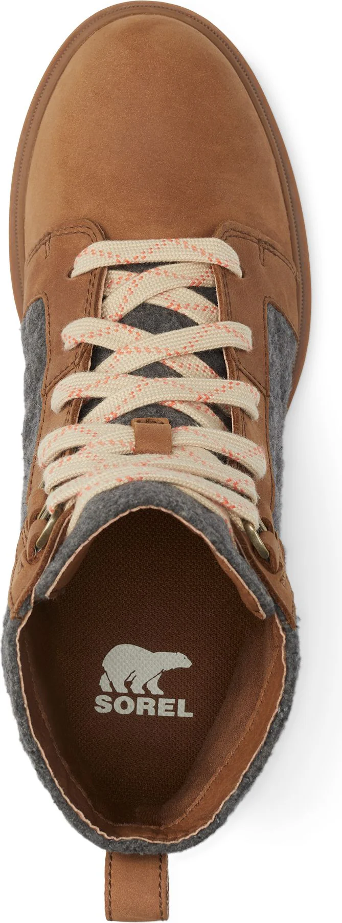 Evie 2 NW Lace Velvet Tan - Image 5