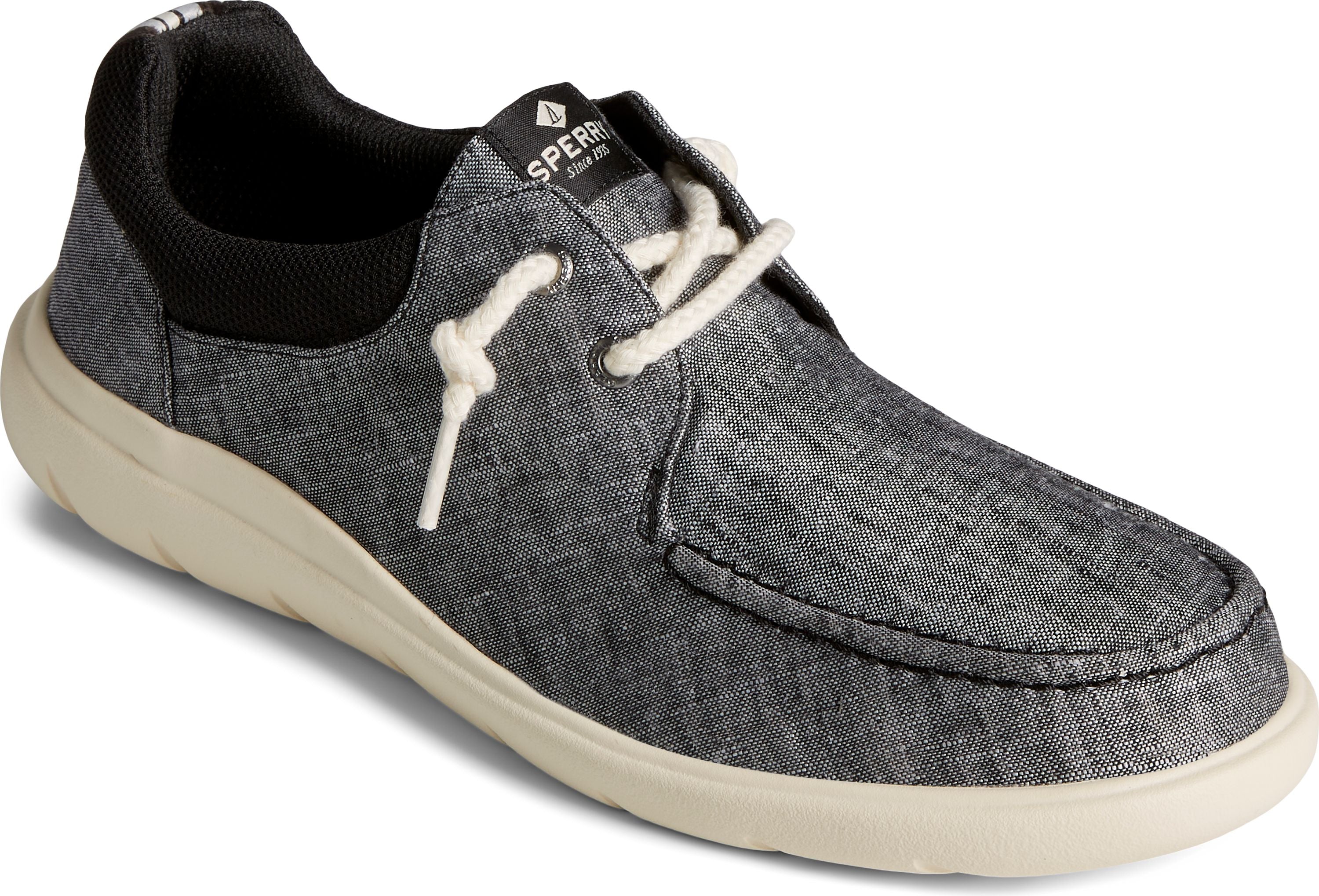 Captain's Moc Chambray Black