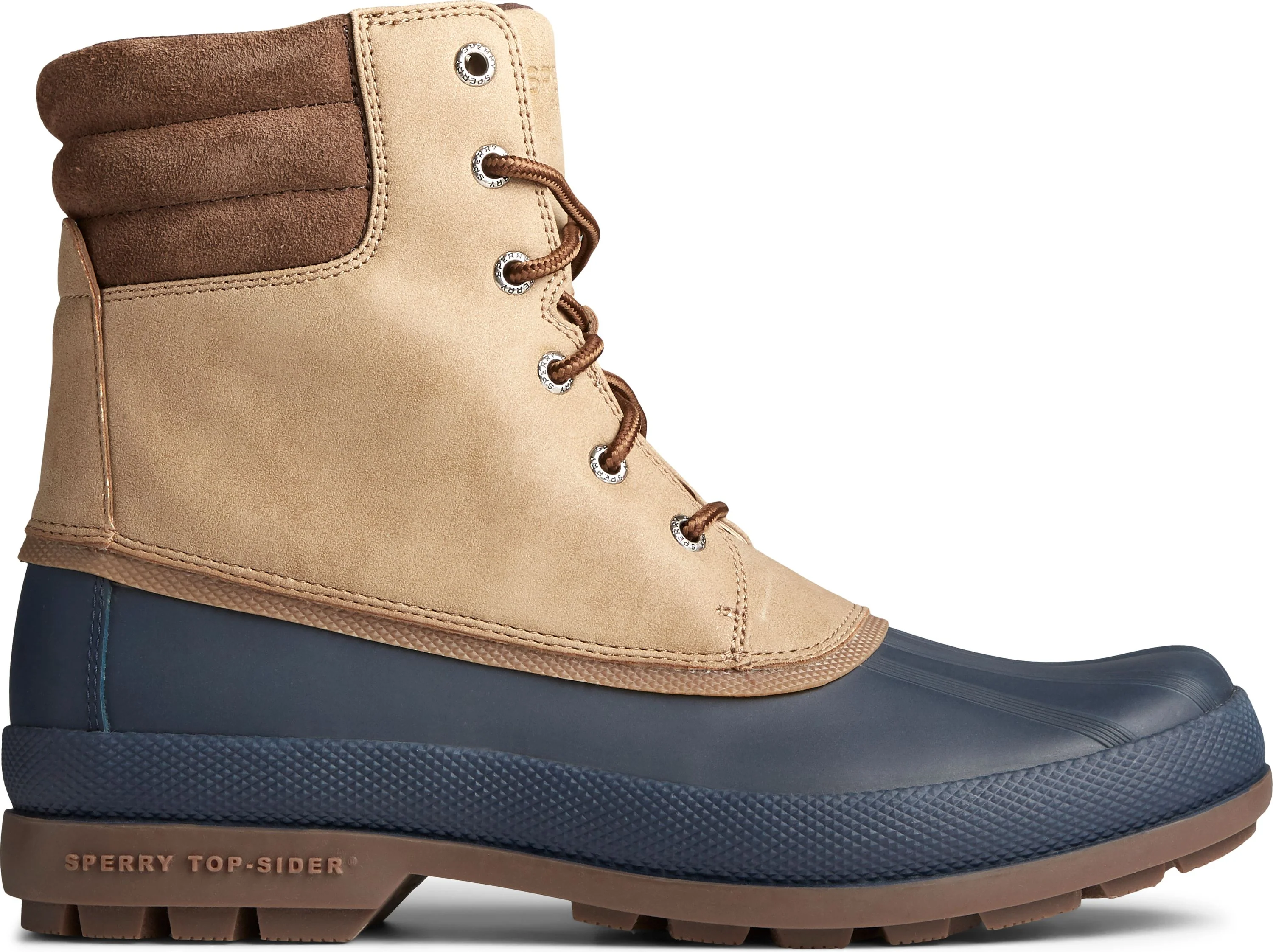 Cold Bay Boot Taupe & Navy - Image 2