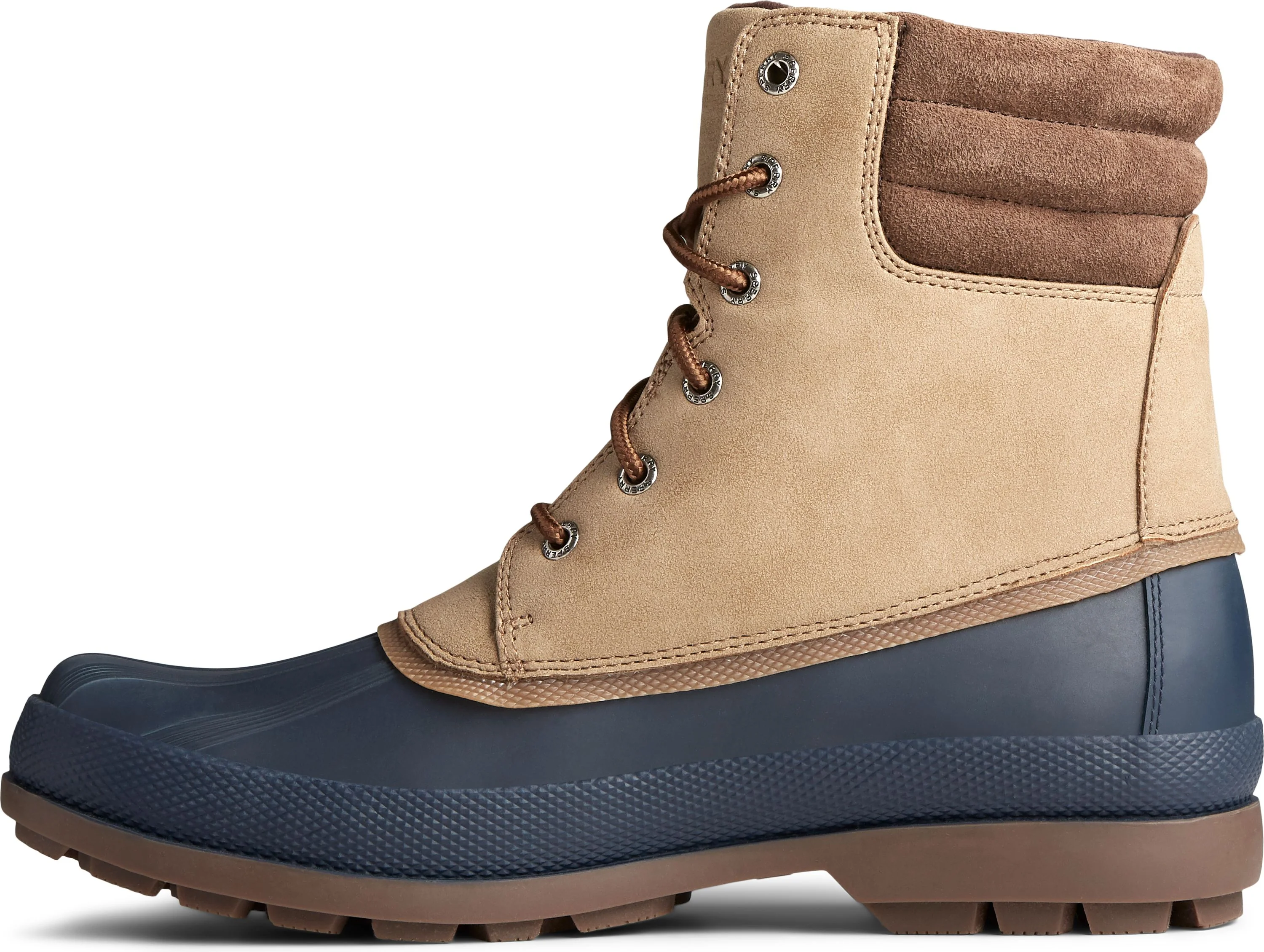 Cold Bay Boot Taupe & Navy - Image 3