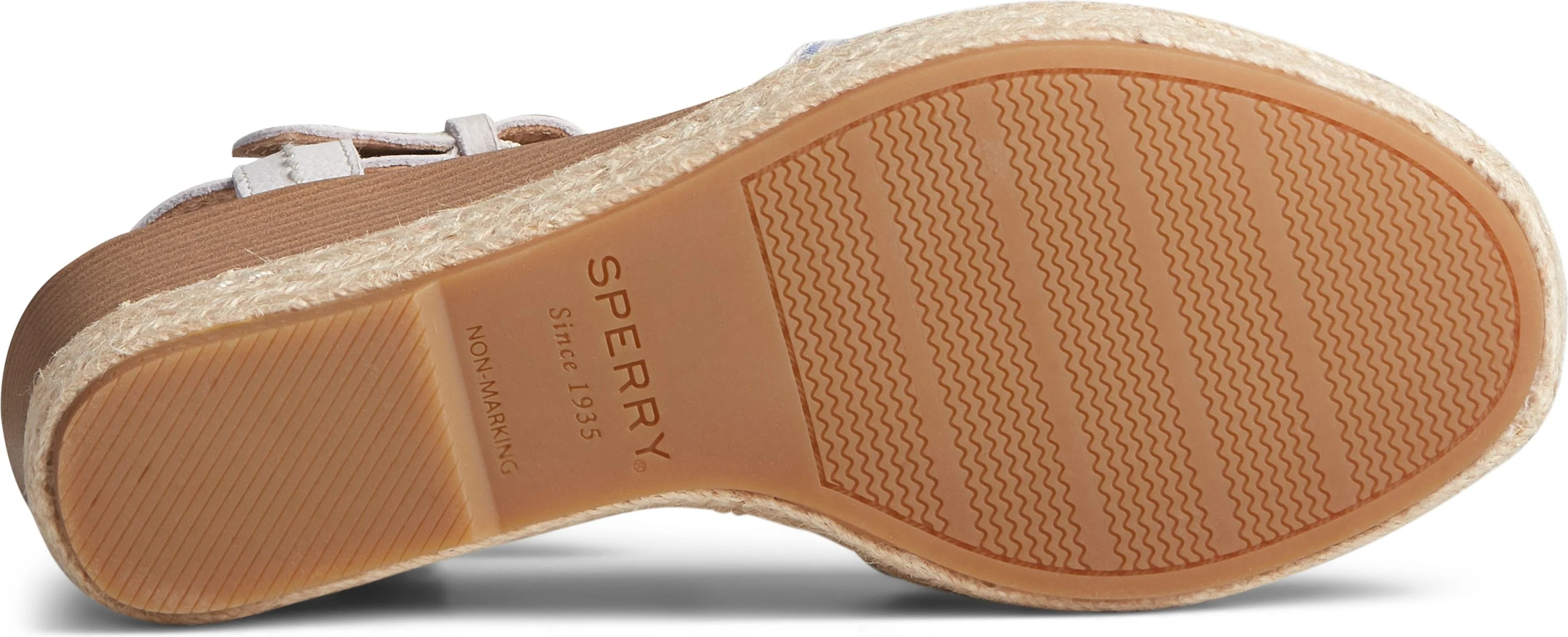 Fairwater Plushwave Wedge Ivory & Blue - Image 4