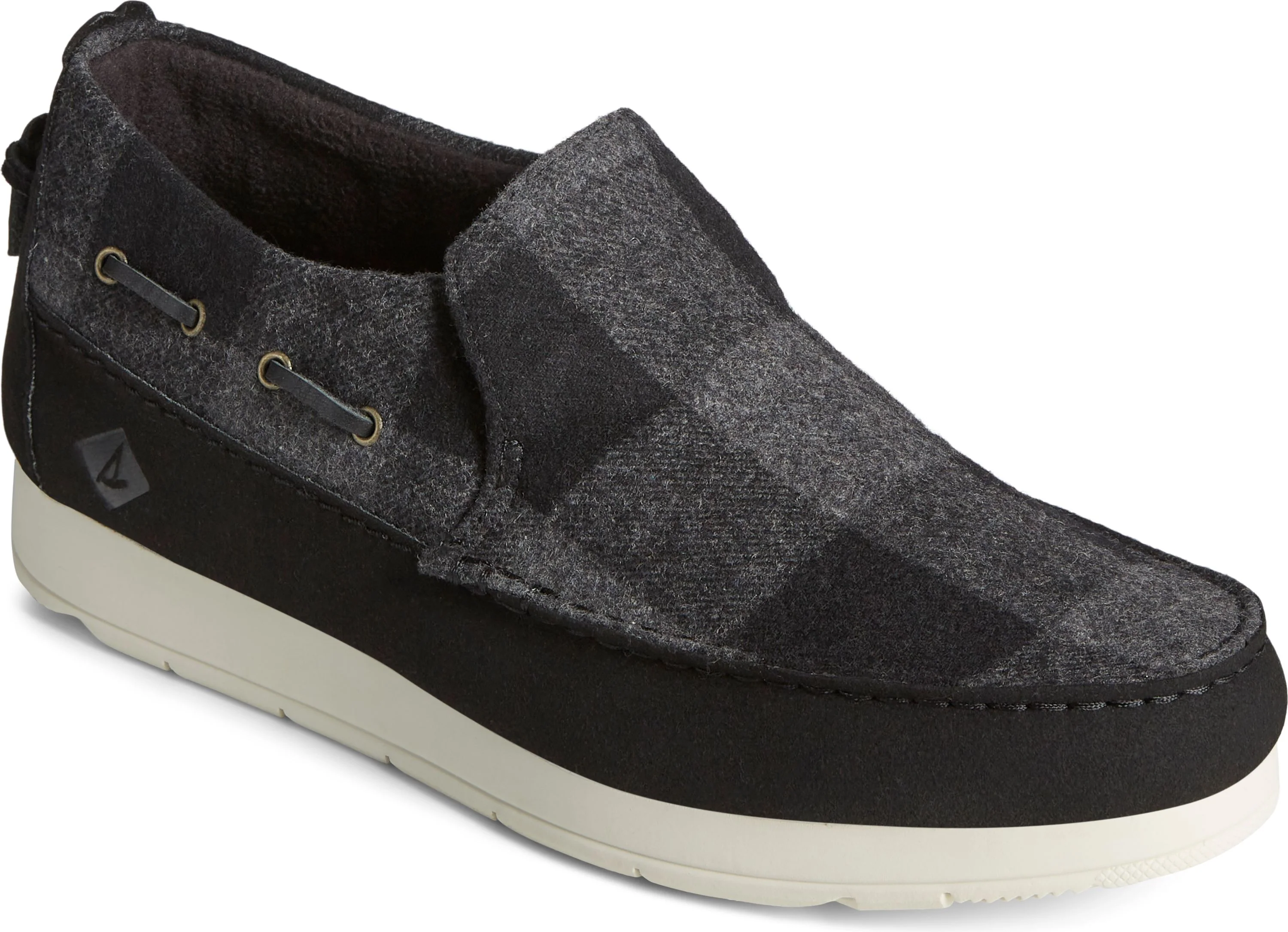 Moc-sider Buffalo Check Grey Plaid