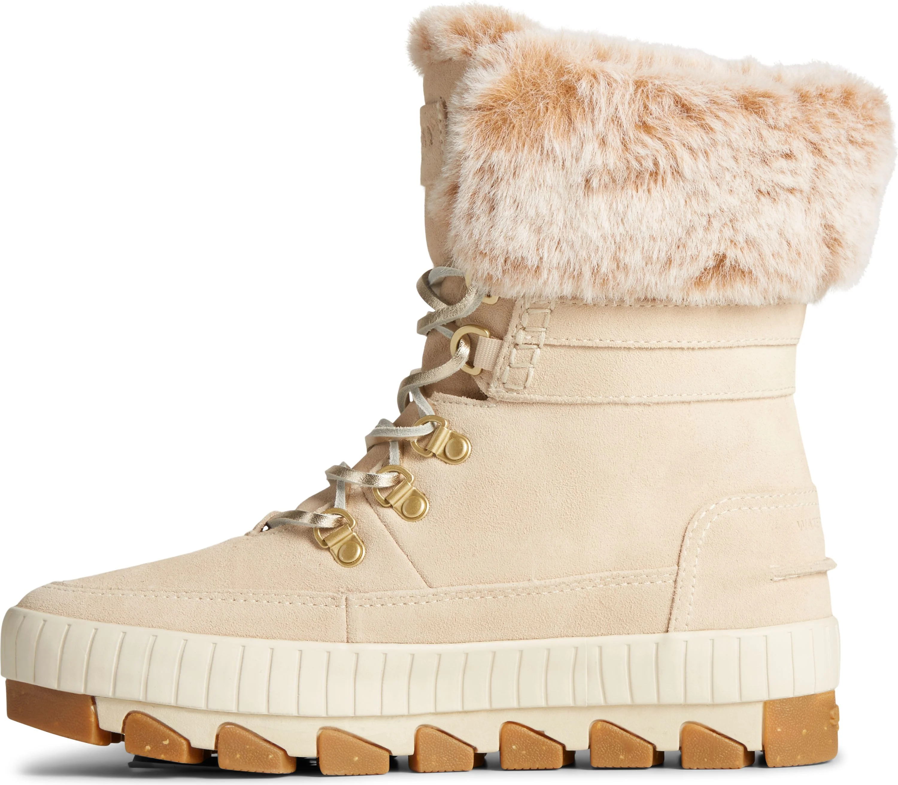 Torrent Winter Lace Up Boot Ivory - Image 3