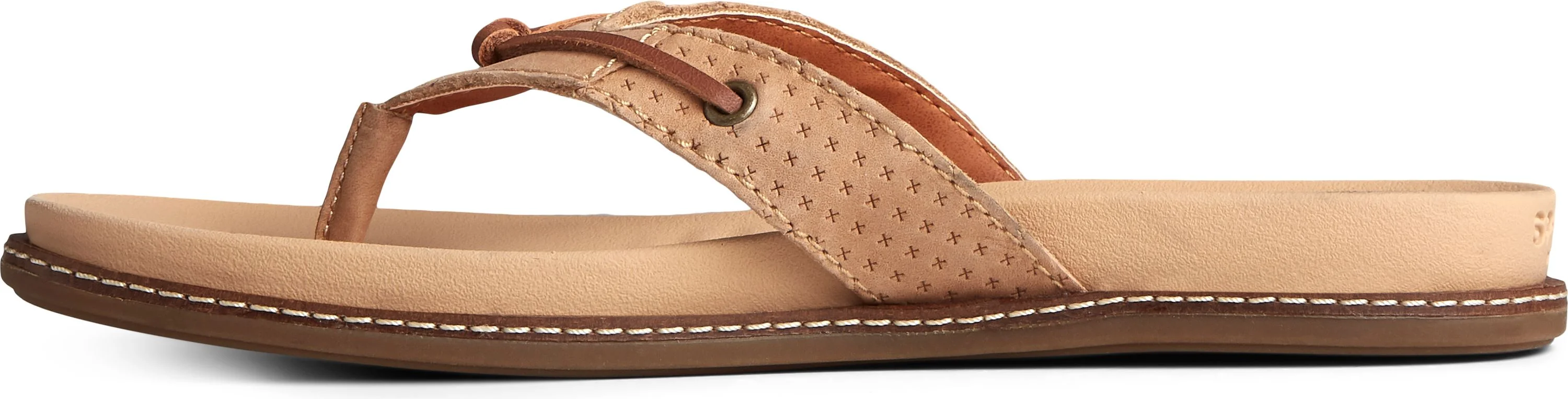 Waveside Plushwave Thong Brown - Image 2