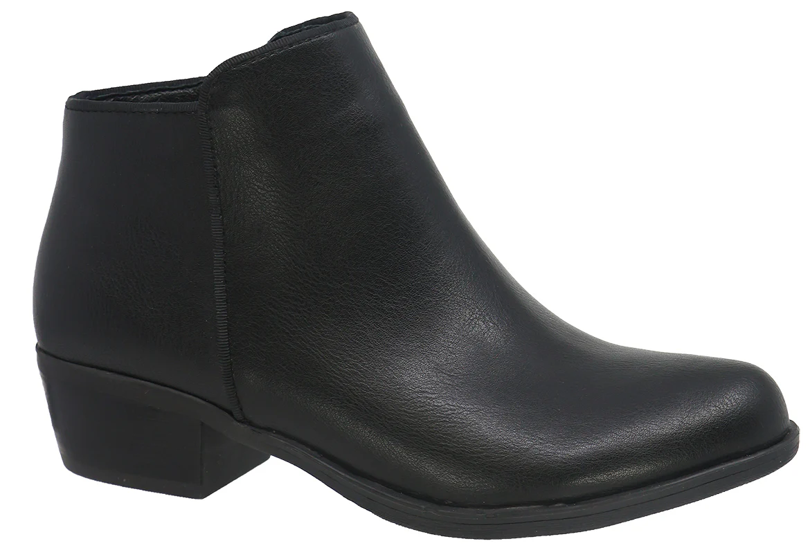 Alexis05 Faux Fur Lined Black