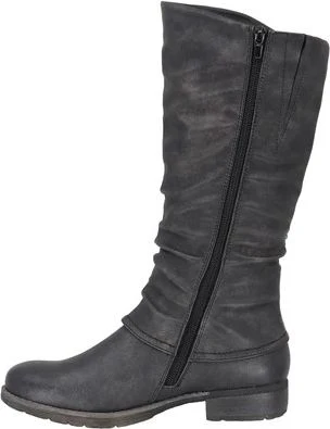 Ally Faux Fur Lined Black - Image 2