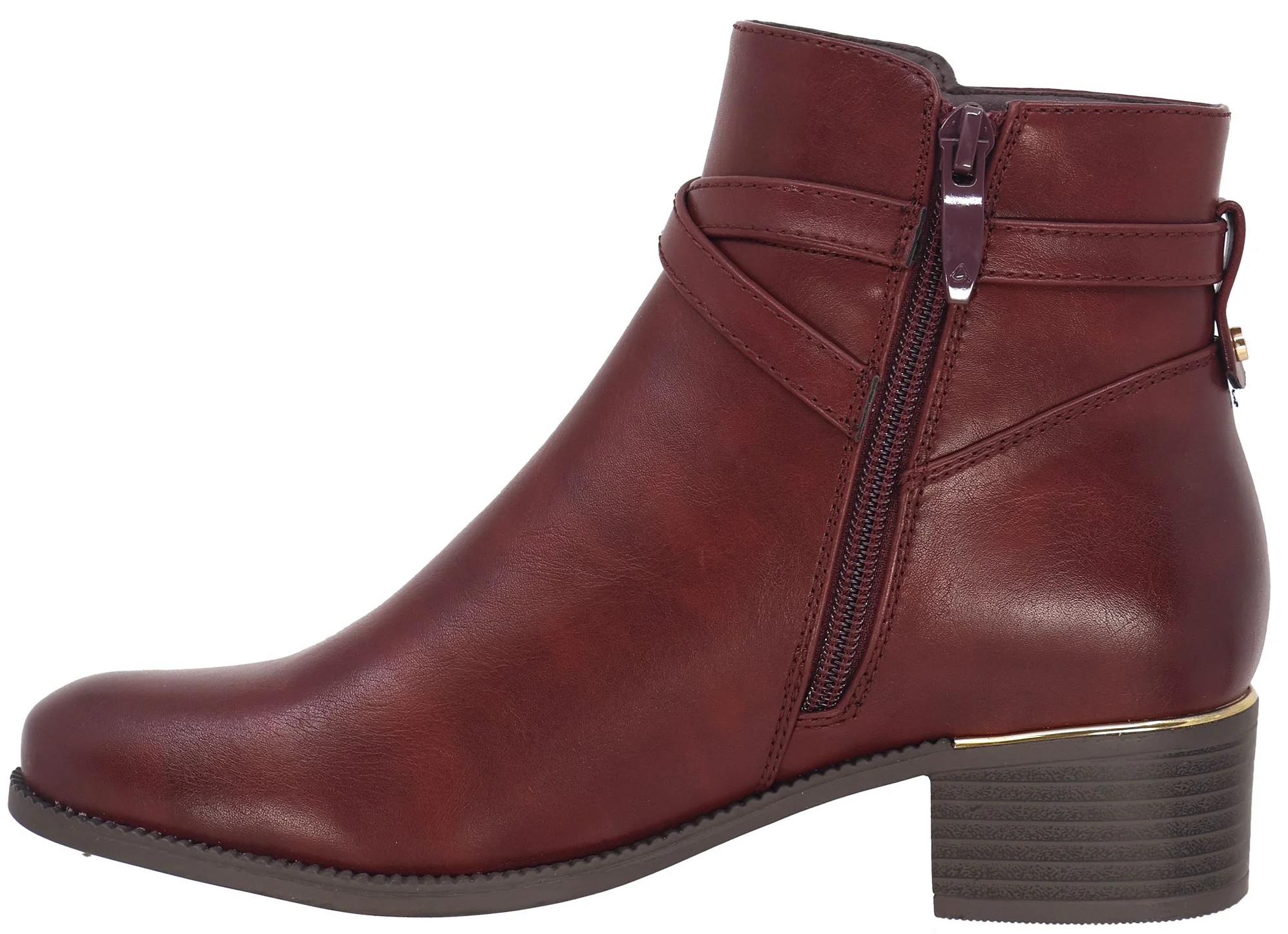 Heidi Fur Lining Bordo - Image 4