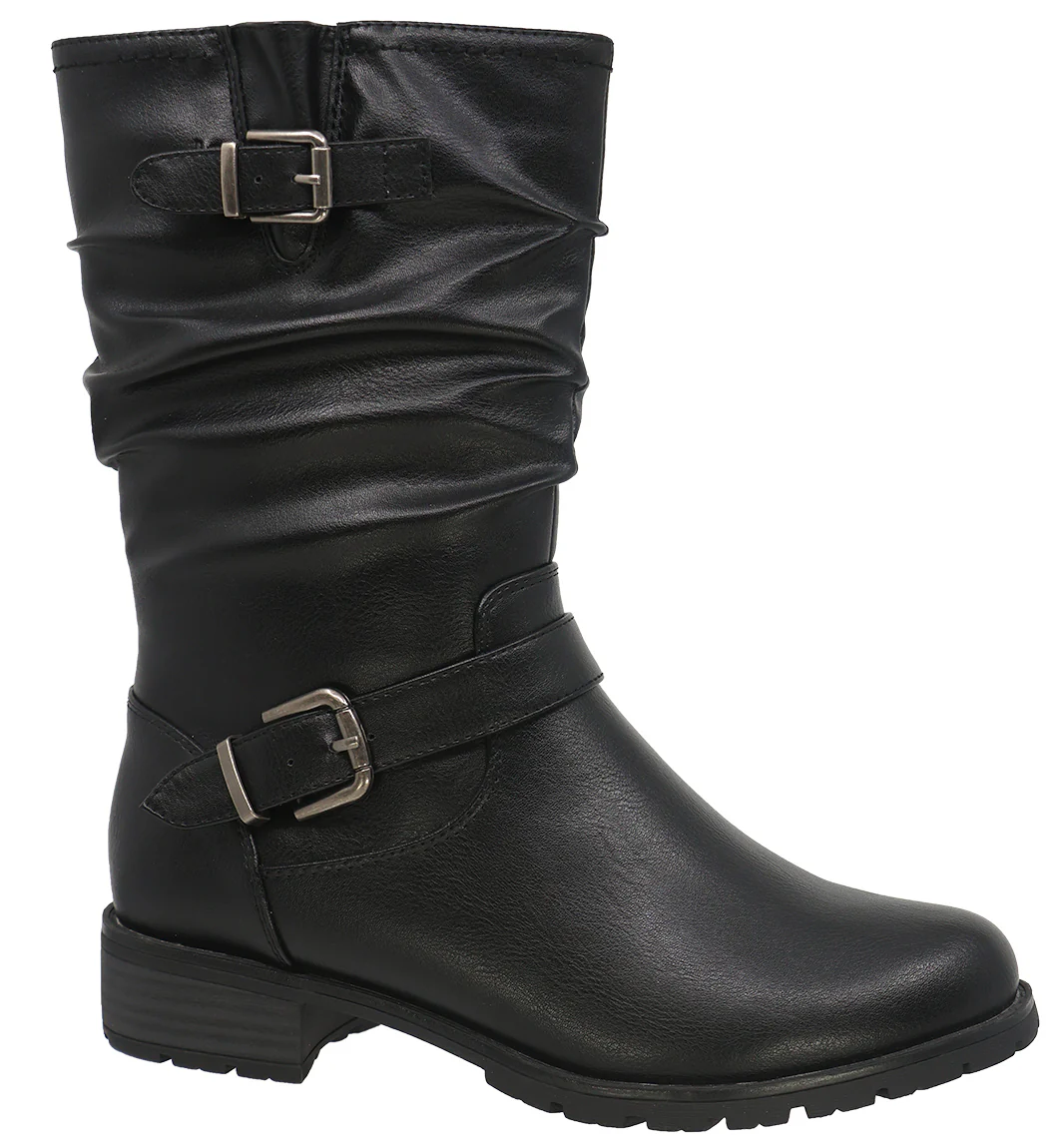 Queens02 Waterproof Wide Width Black