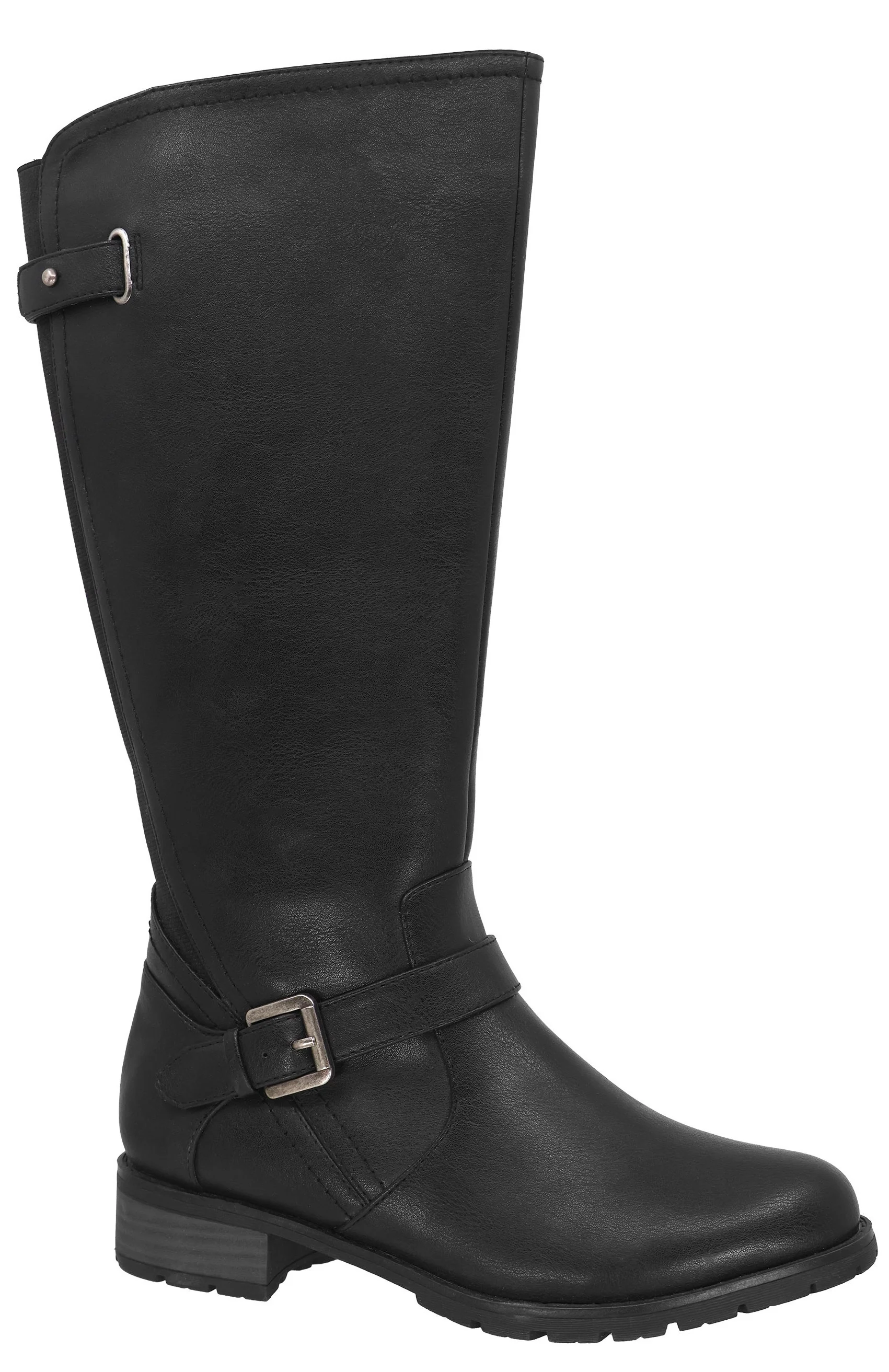 Queens03 Waterproof Wide Calf And Wide Width Black