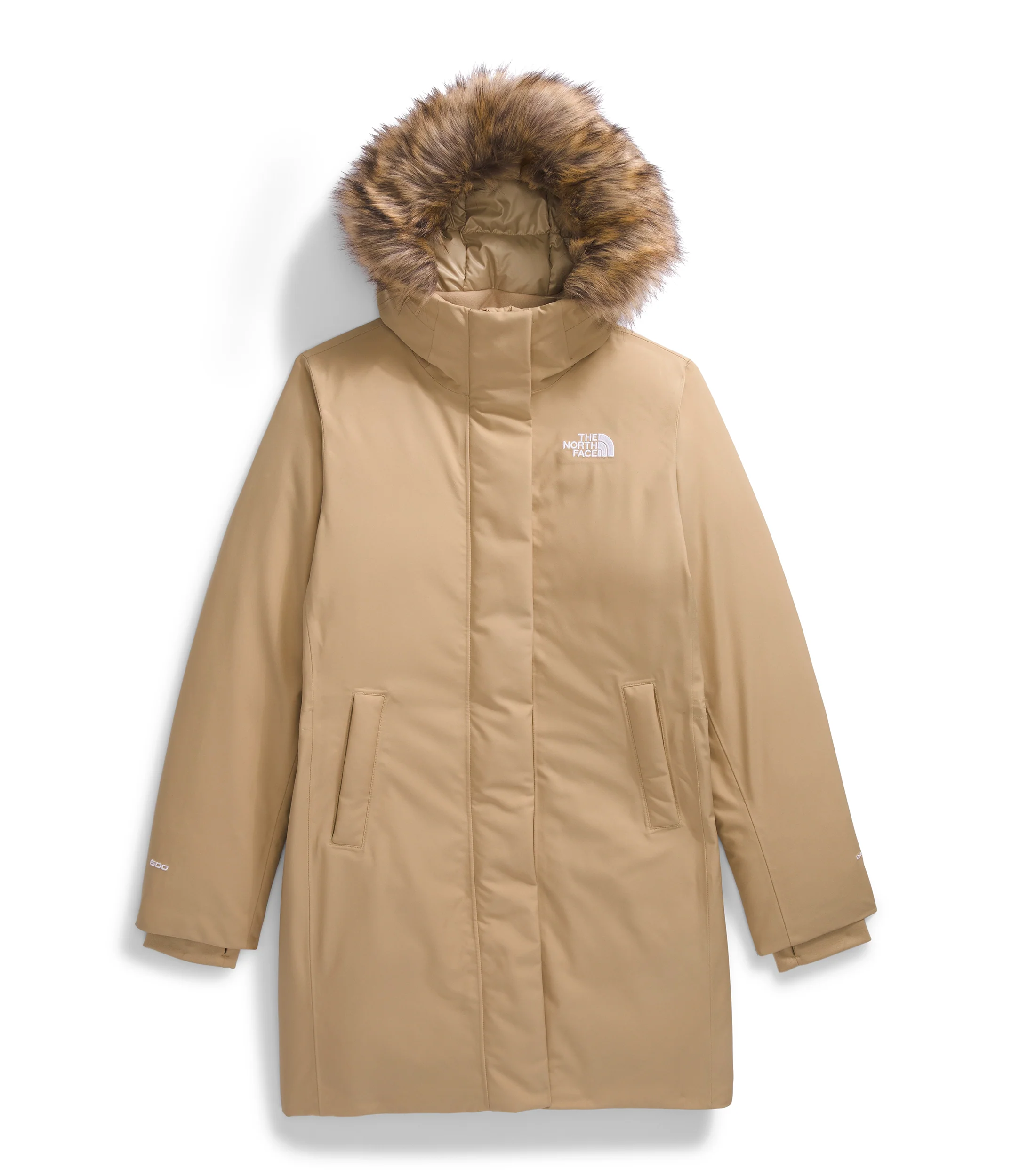 Women's Arctic Parka Khaki Stone - Image 5