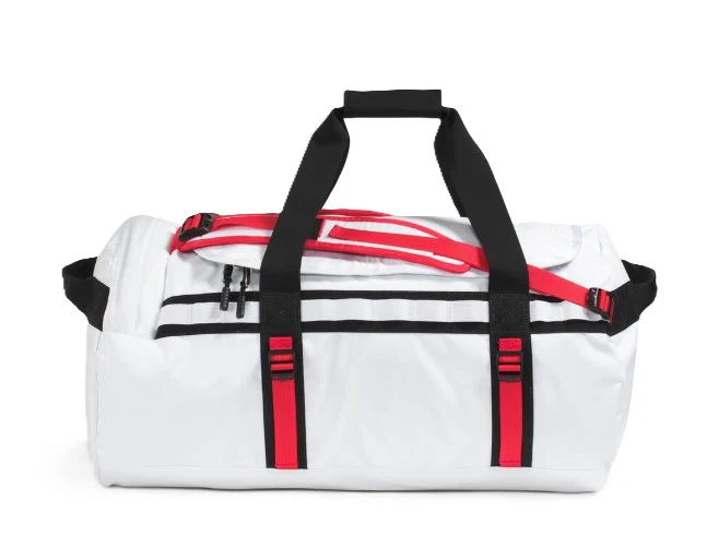 Base Camp Duffel M TNF White/Tnf Black/Elevation Red - Image 2