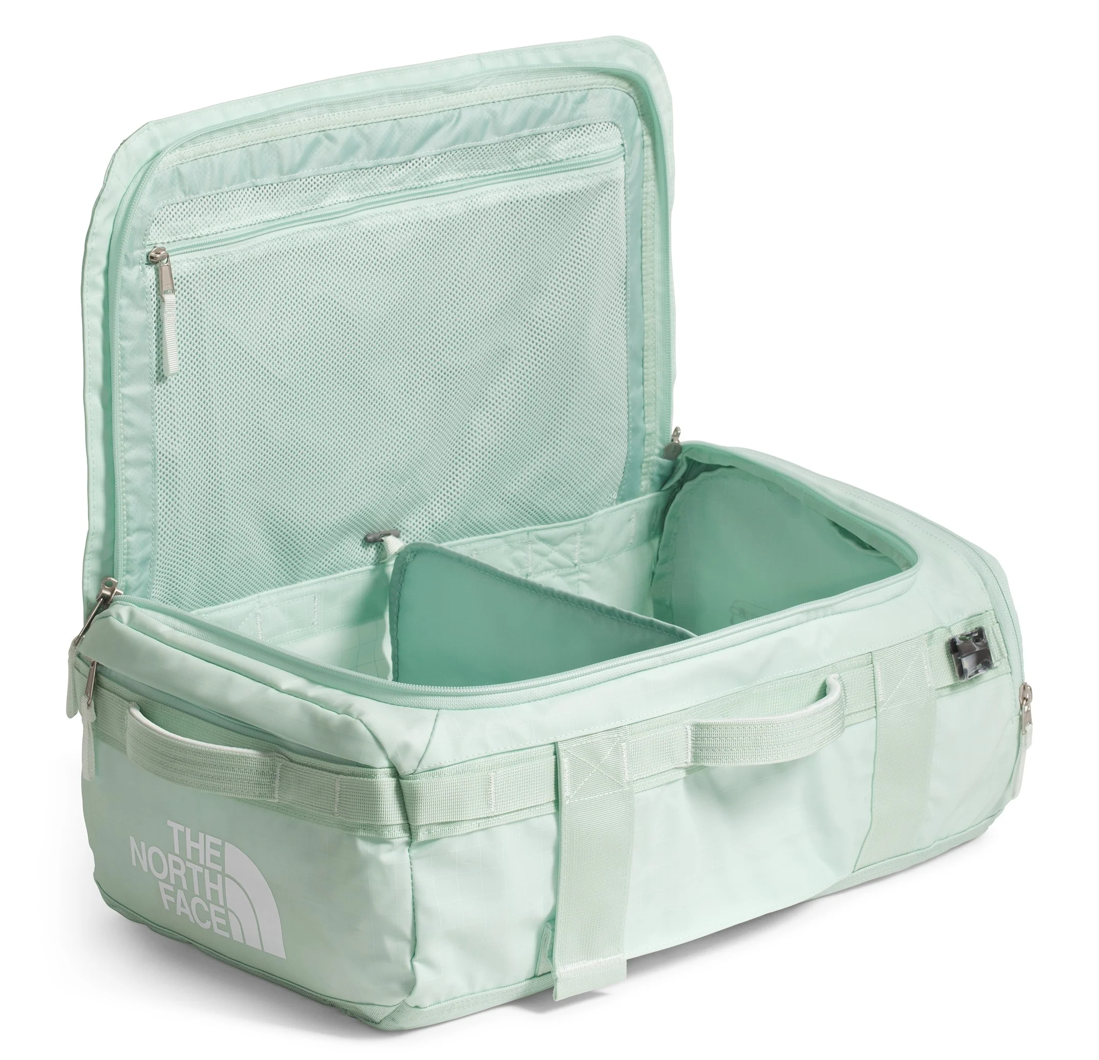 Base Camp Voyager Duffel 32L Opal Frost/Pearl Stone/Tnf White - Image 3