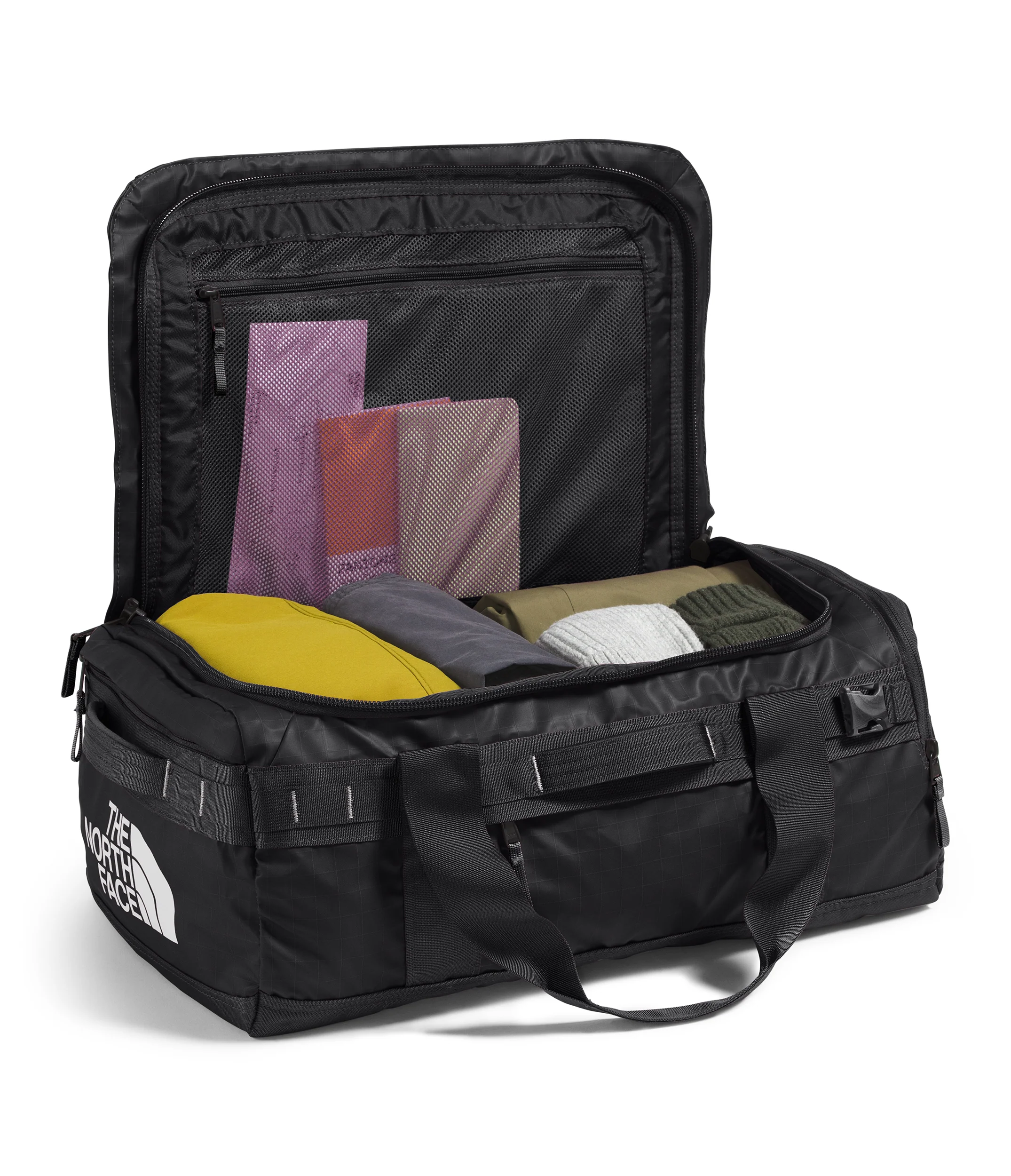 Base Camp Voyager Duffel 42L TNF Black - Image 2
