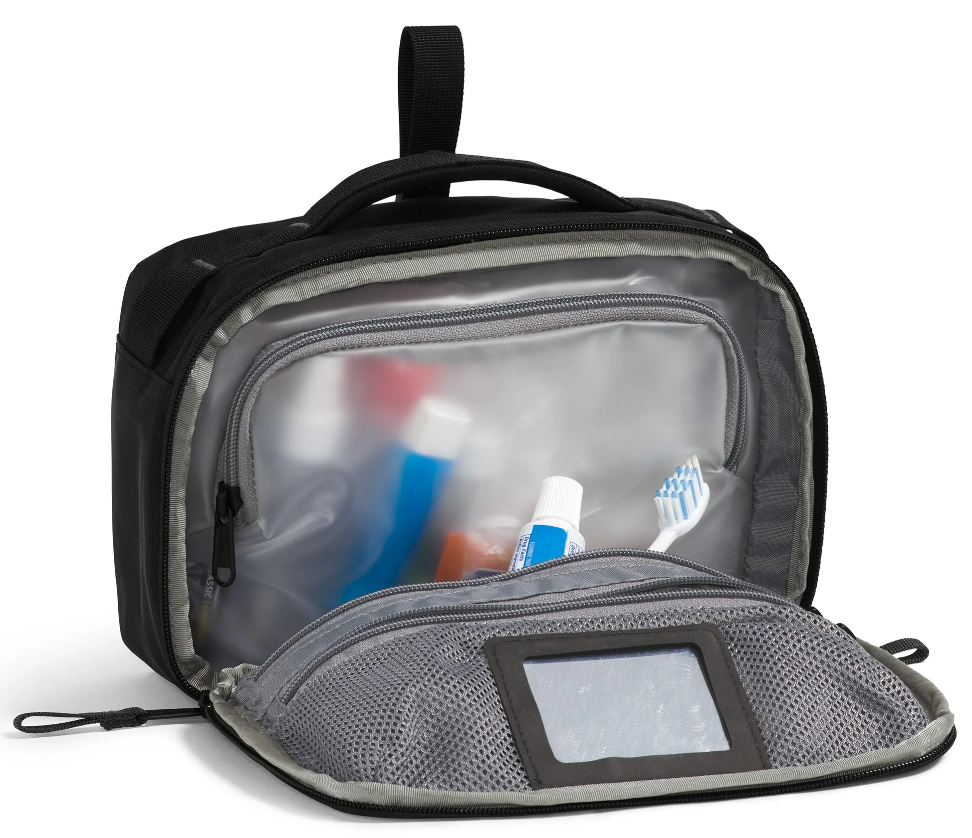 Base Camp Voyager Toiletry Kit TNF Black/Asphalt Grey - Image 2
