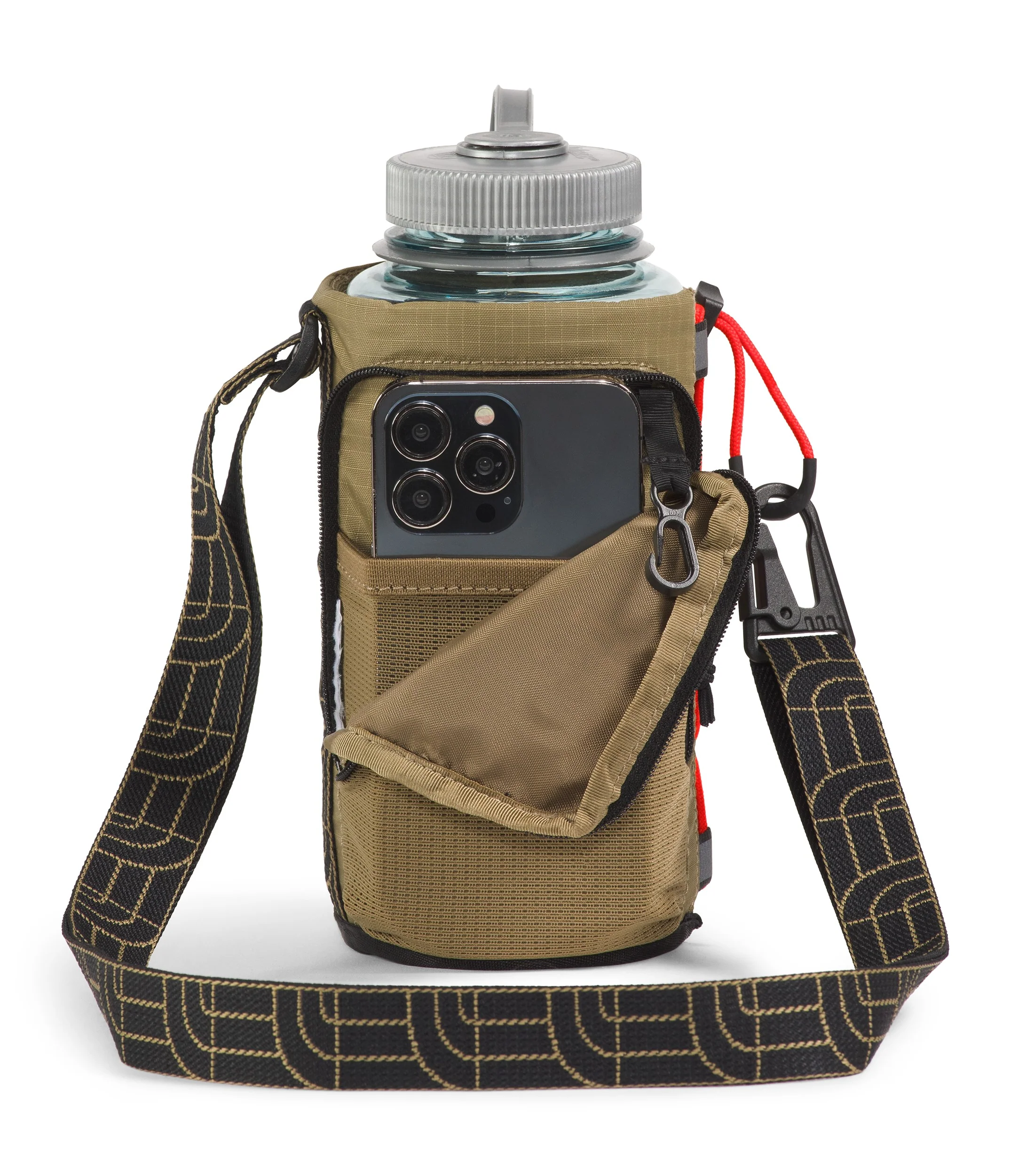 Borealis Water Bottle Holder Cedar/Lava Red - Image 4