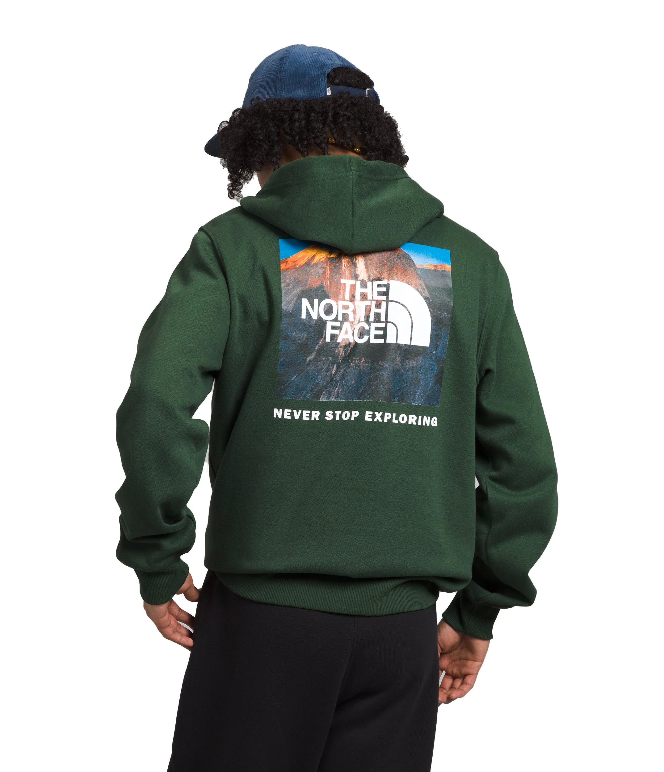 Men's Box Nse Pullover Hoodie Pine Needle - Image 2