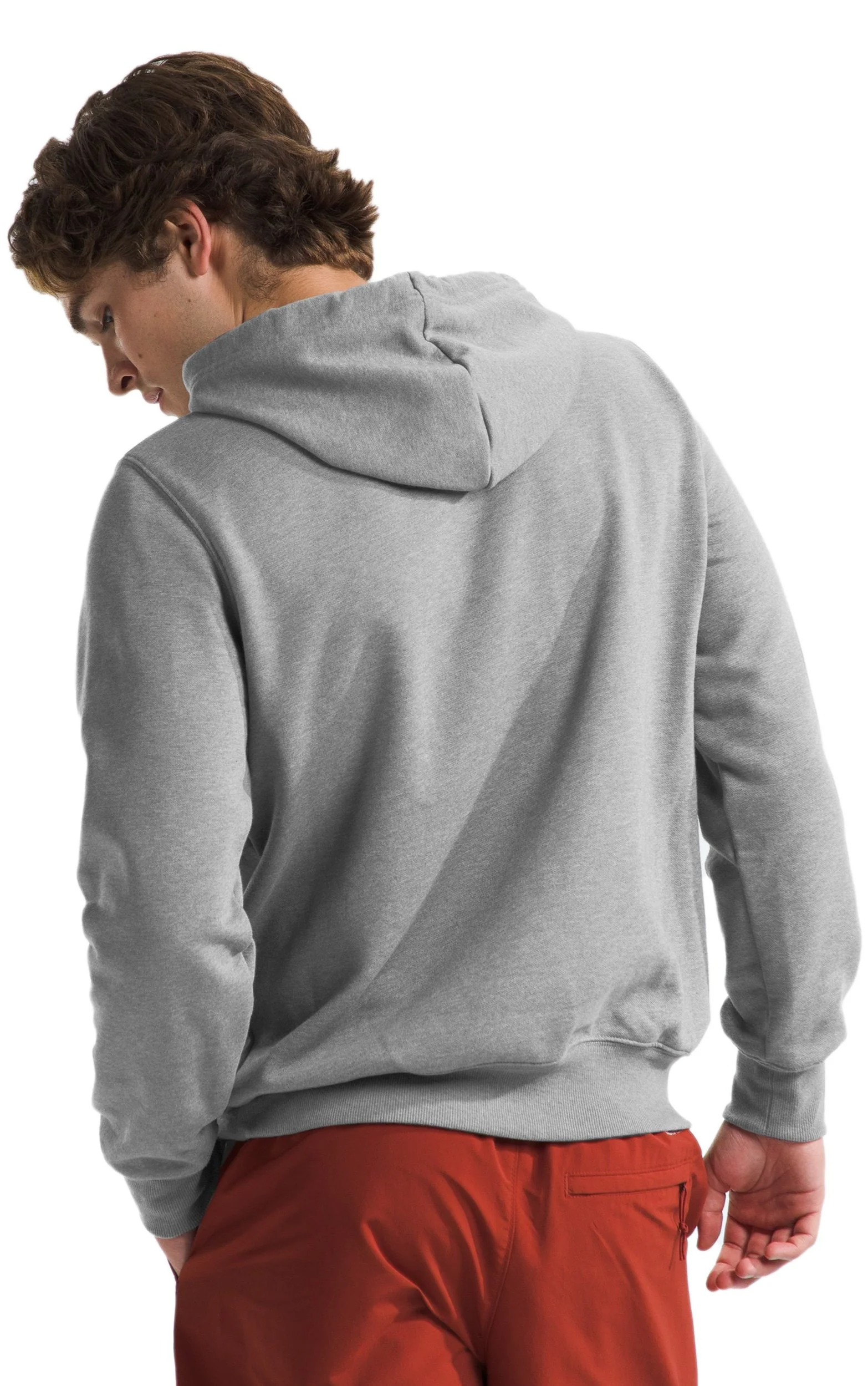 Men's Brand Proud Hood TNF Medium Grey Heather TNF Black - Image 2