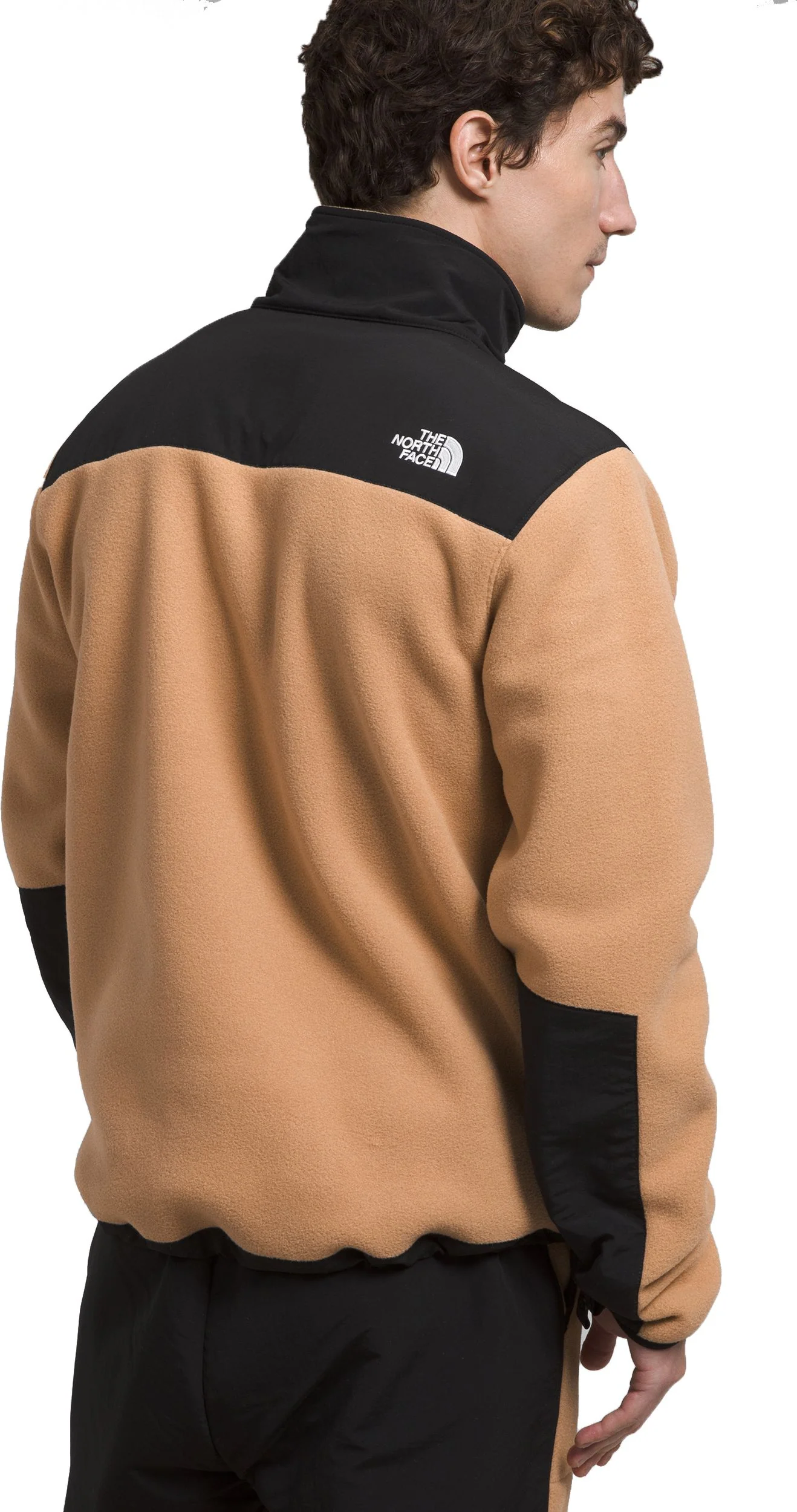 Men's Denali Jacket Almond Butter TNF Black - Image 2