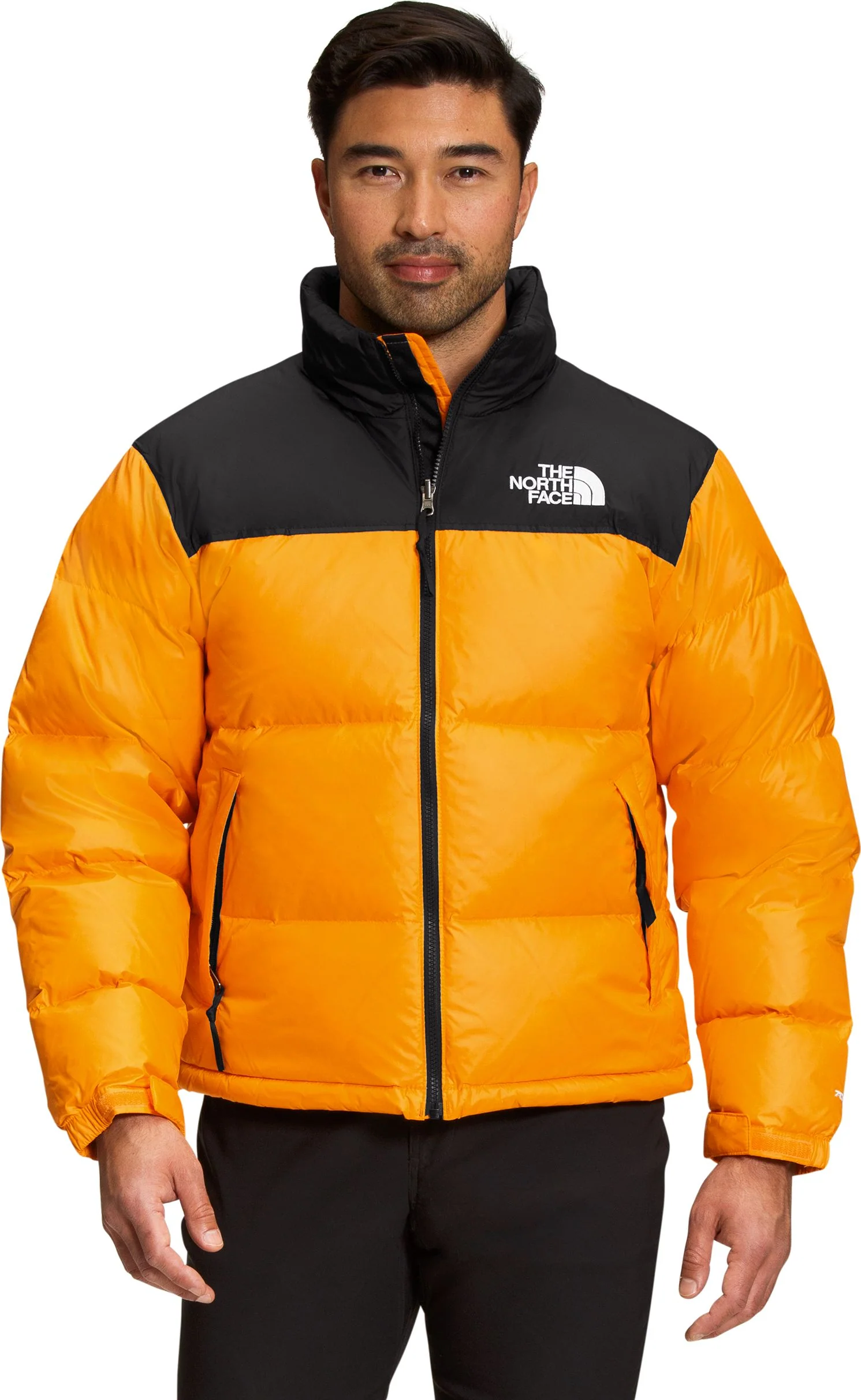 Men's 1996 Retro Nuptse Jacket Cone Orange - Image 2