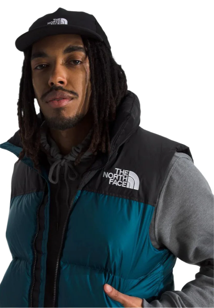 Men's 1996 Retro Nuptse Vest Midnight Petrol - Image 4