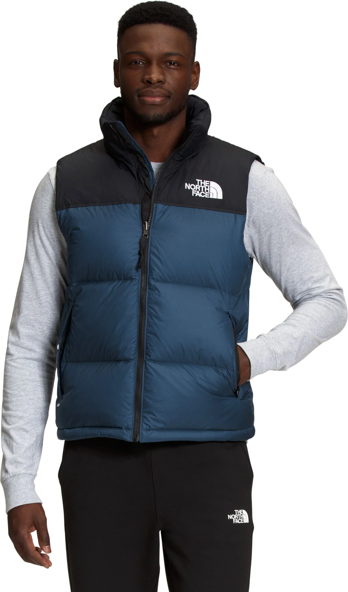 Men's 1996 Retro Nuptse Vest Shady Blue - Image 2