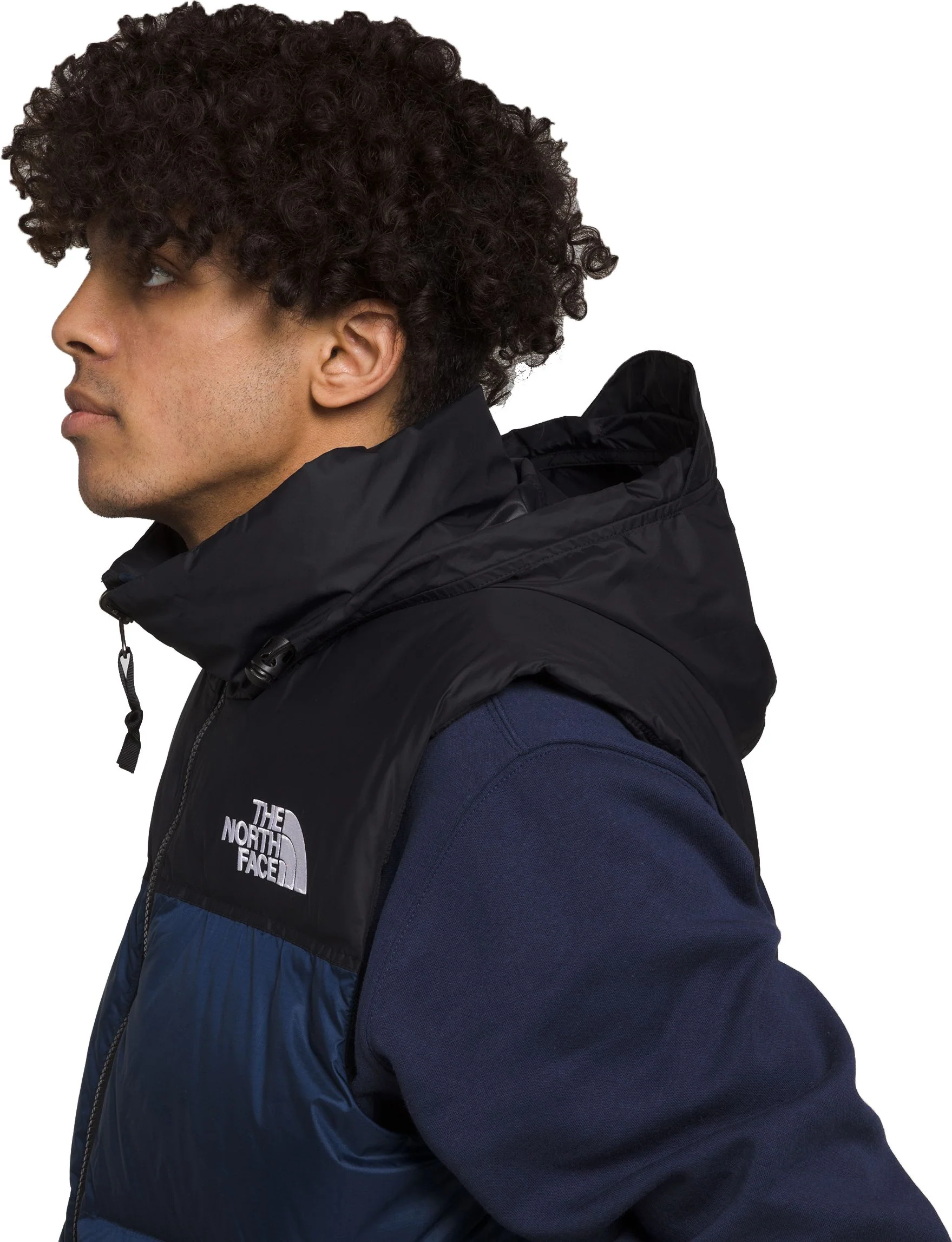 Men's 1996 Retro Nuptse Vest Summit Navy TNF Black - Image 3