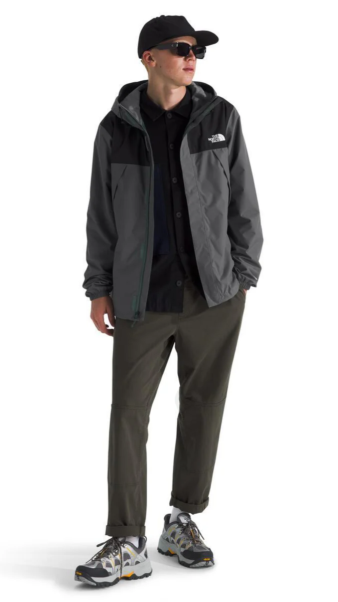 Men's Antora Jacket Smoked Pearl/Tnf Black-npf - Image 3