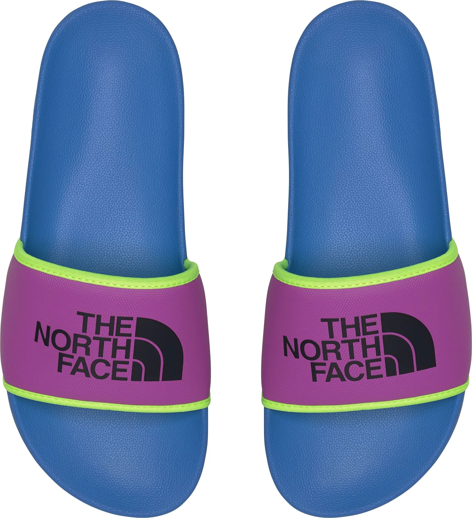 M Base Camp Slide III Super Sonic Blue TNF Black - Image 3