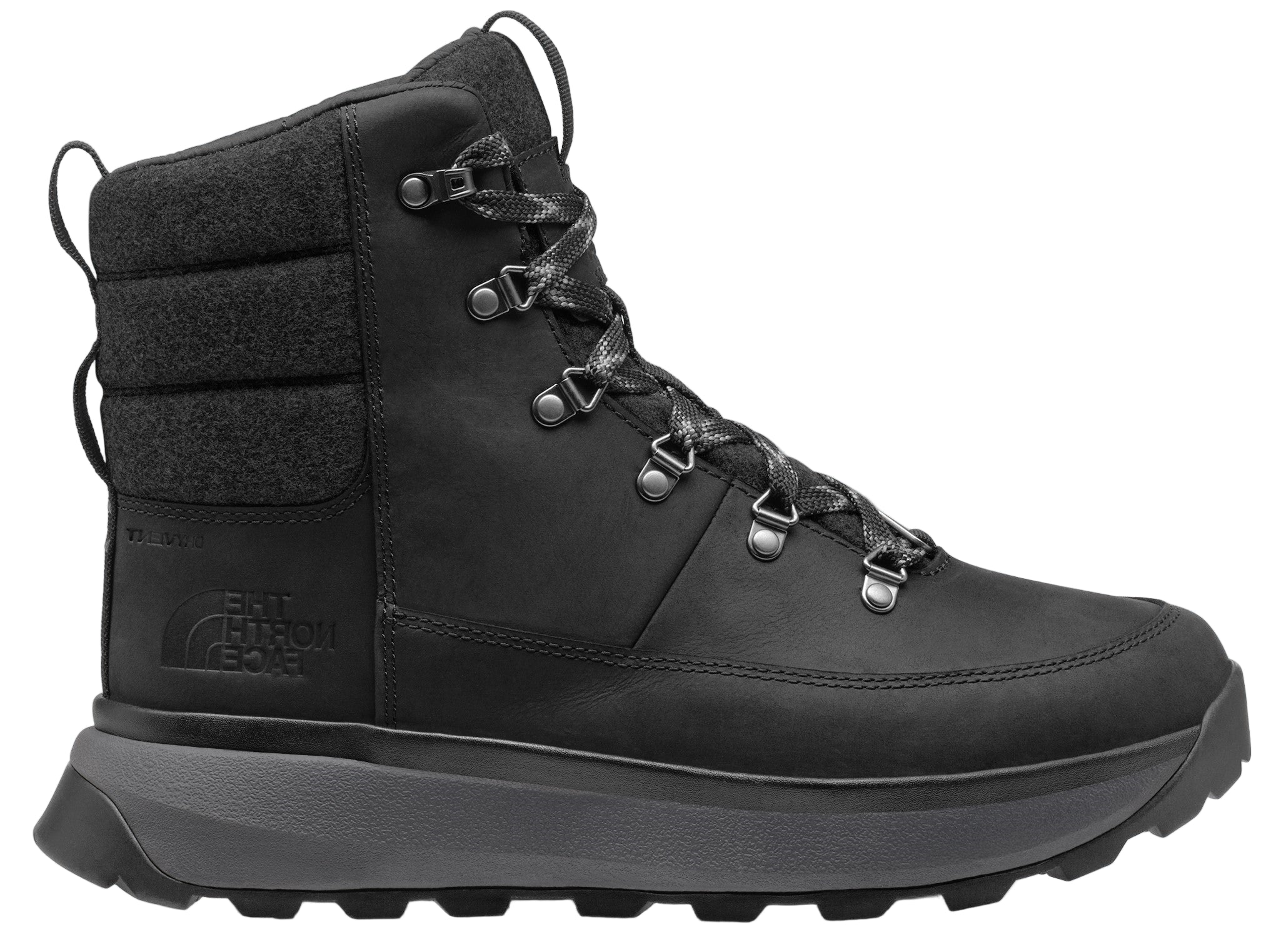 Men's Bergen Leather WP TNF Black/Tnf Black