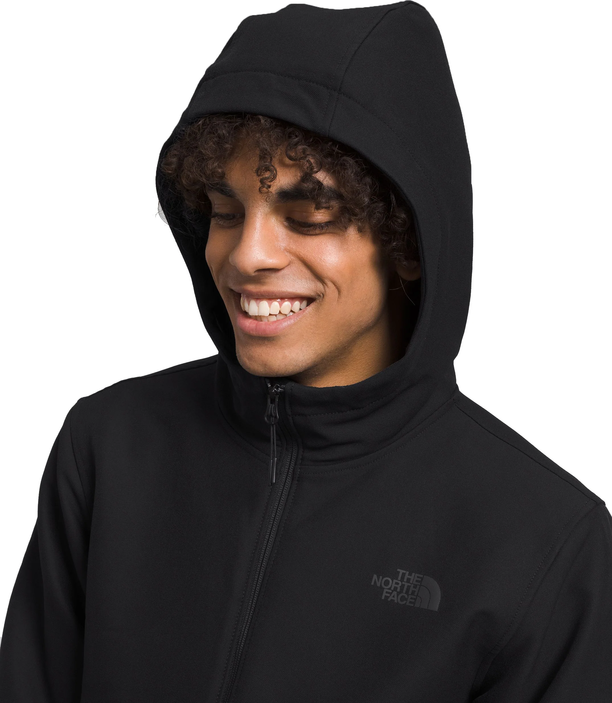 M Camden Thermal Hoodie TNF Black Heather - Image 4