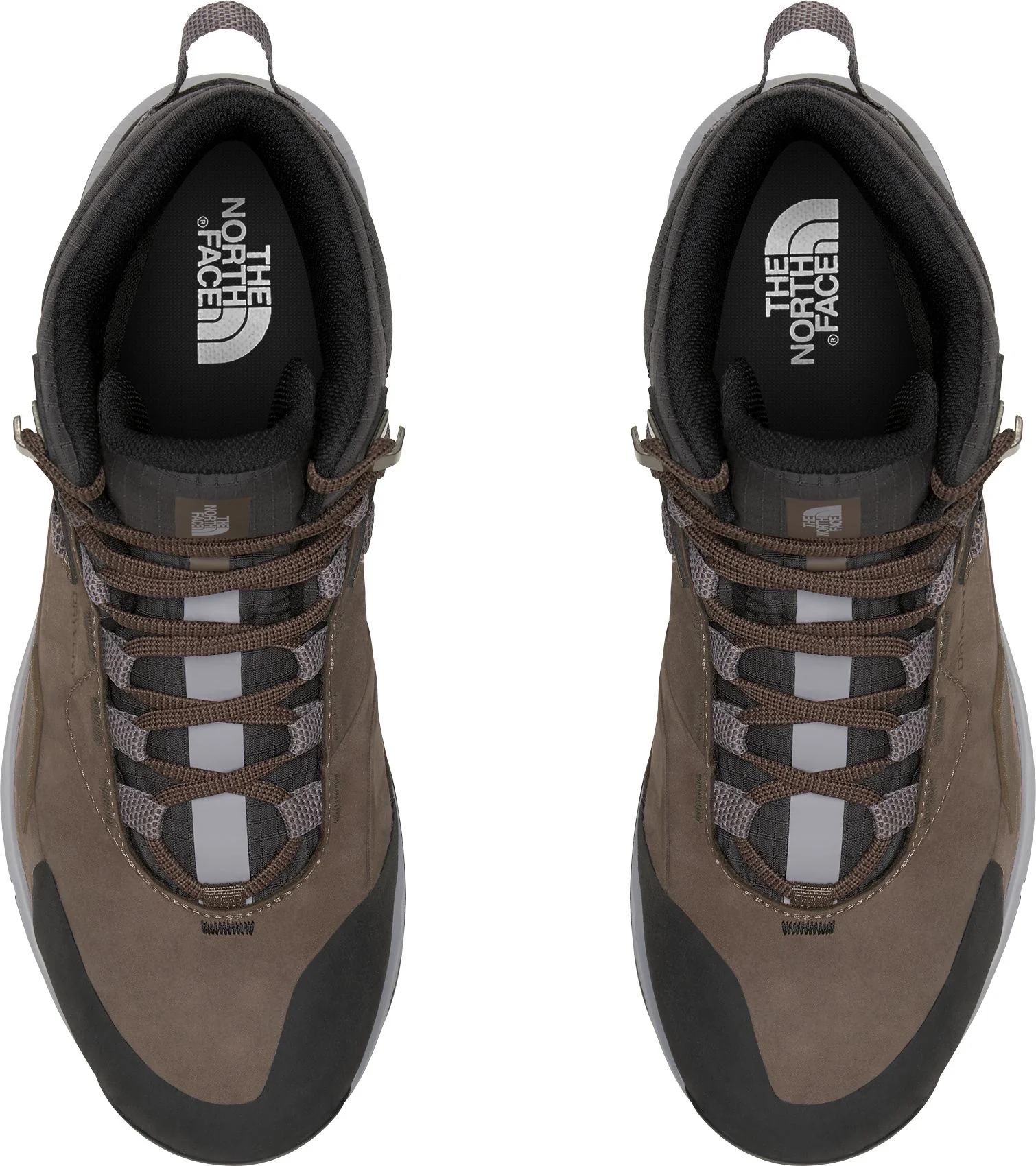 M Cragstone Leather Mid WP Bipartisan Brown Meld Grey - Image 3