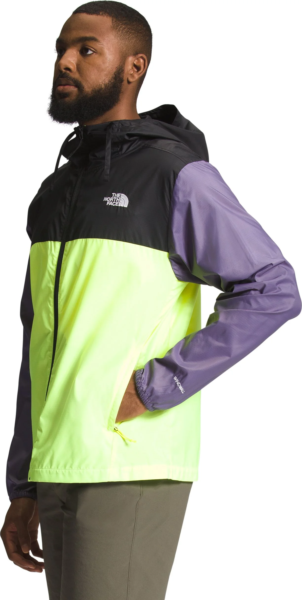 M Cyclone Jacket 3 Led Yellow TNF Black Lunar Slate - Image 2