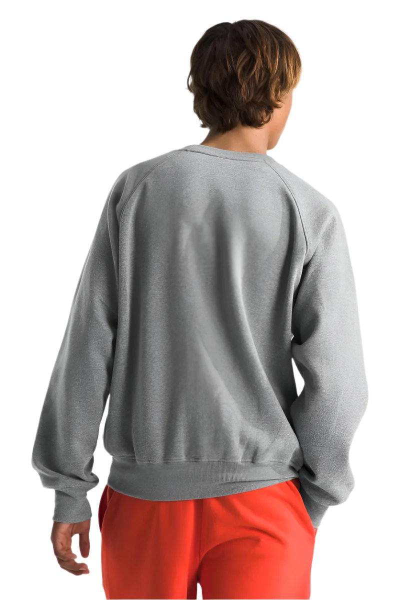 Men's Evolution Crew TNF Medium Grey Heather/Tnf White - Image 2
