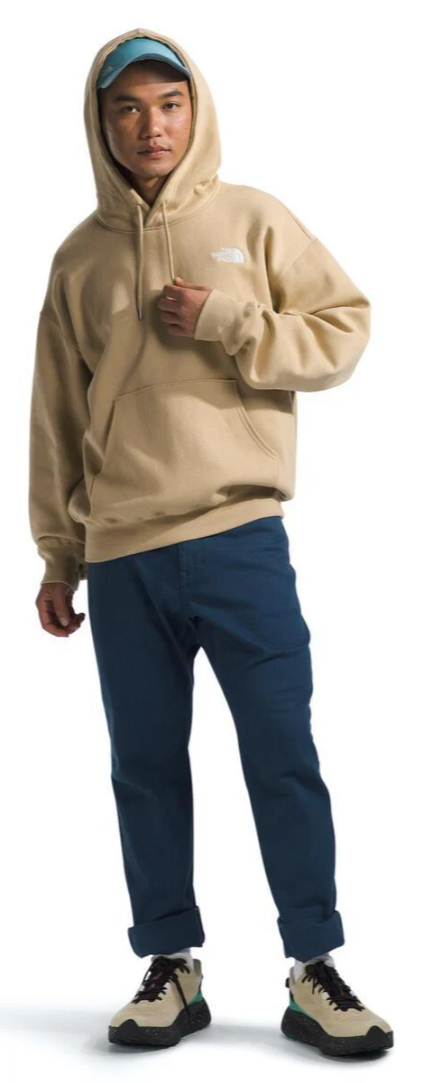 Men's Evolution Vintage Hoodie Khaki Stone - Image 3