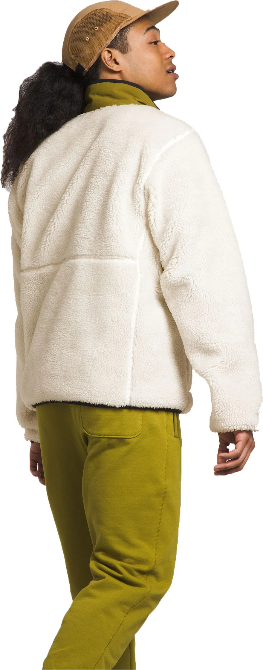 M Extreme Pile Pullover Gardenia White Sulphur Moss - Image 2