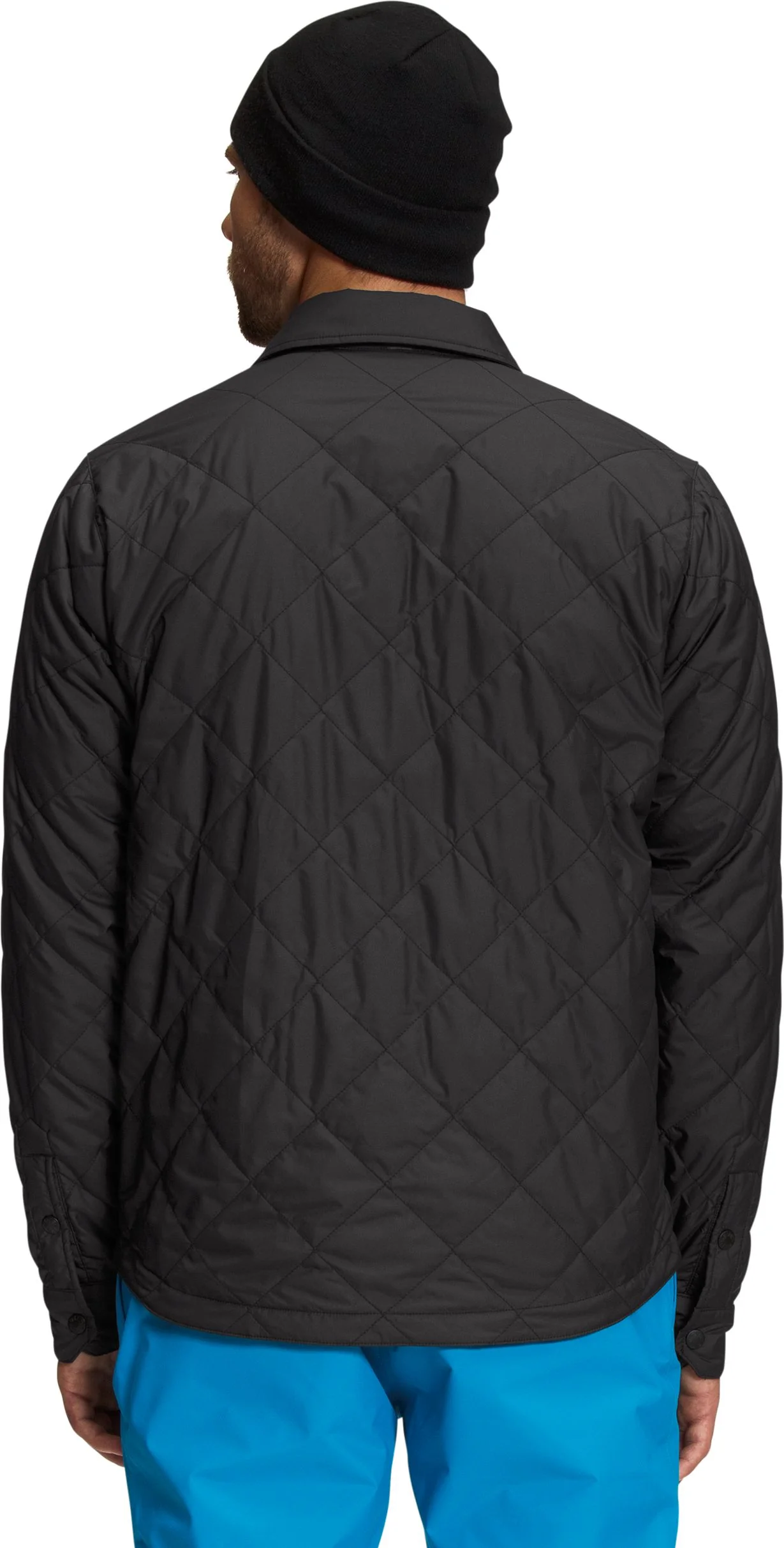 Men's Fort Point Insulated Flannel TNF Red Large Icon Plaid 2 - Image 2