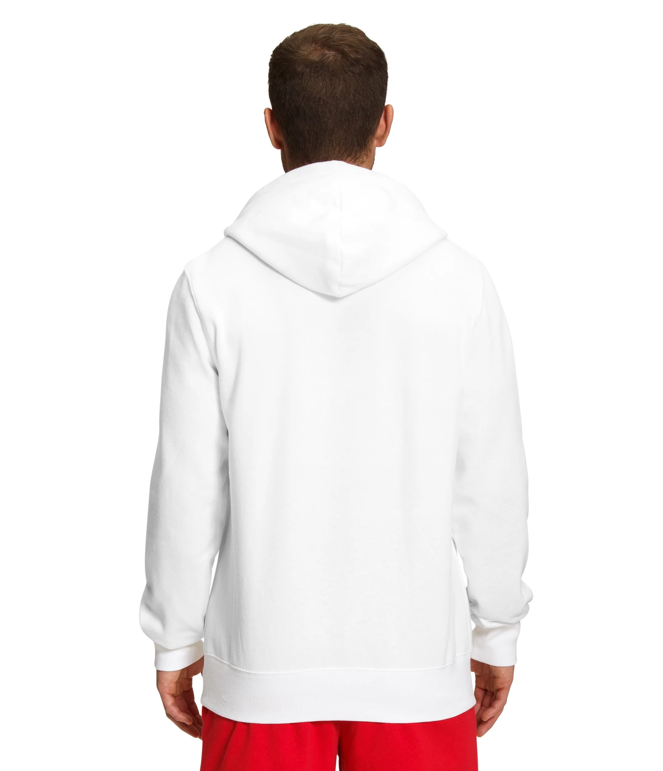 Men's Half Dome Pullover Hoodie TNF White TNF Black - Image 2