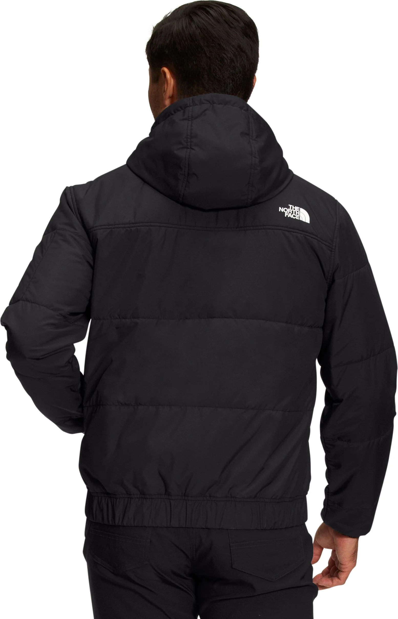 Men's Highrail Bomber Jacket TNF Black - Image 2